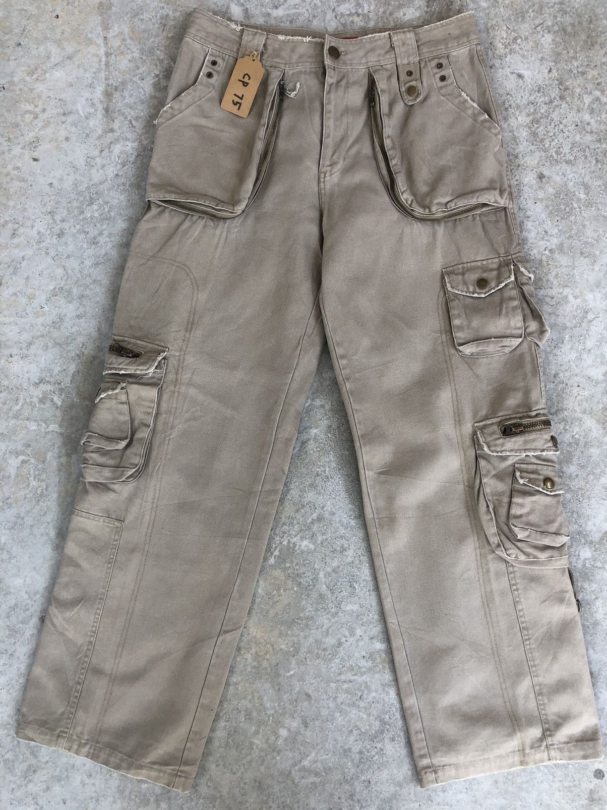 Seditionaries Change Cargo Pants Tactical Multipocket Bondage Size US 35 - 1 Thumbnail