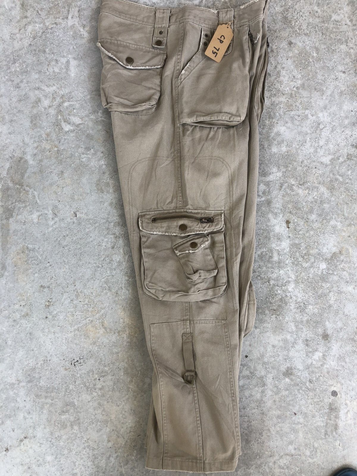 Seditionaries Change Cargo Pants Tactical Multipocket Bondage Size US 35 - 15 Thumbnail