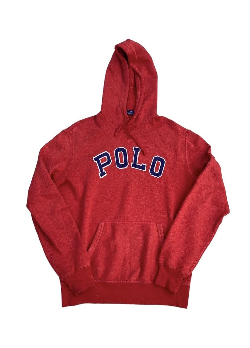 Polo Ralph Lauren Polo Ralph Lauren Spellout Logo Hoodie Pullover Size US M / EU 48-50 / 2 - 1 Thumbnail