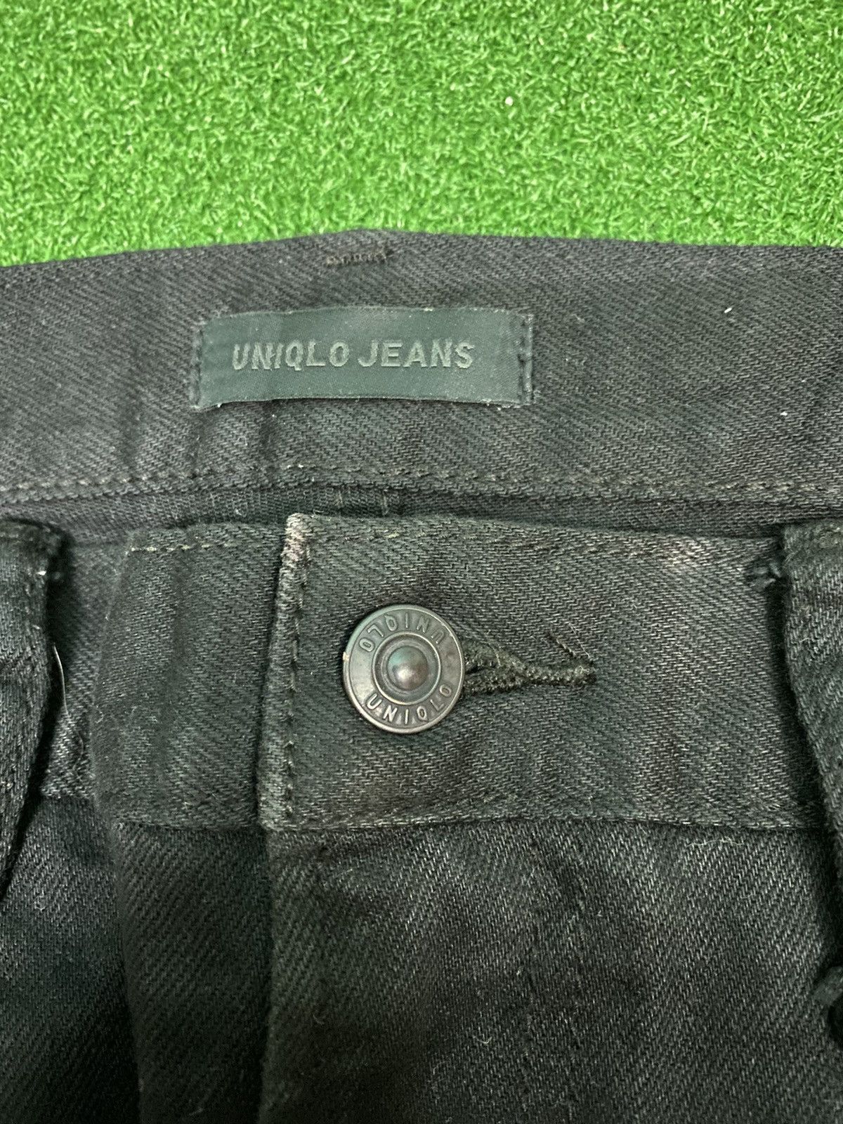 Japanese Brand UNIQLO SUPER BLACK SELVAGE DENIM SIZE 32 Size US 32 / EU 48 - 8 Thumbnail