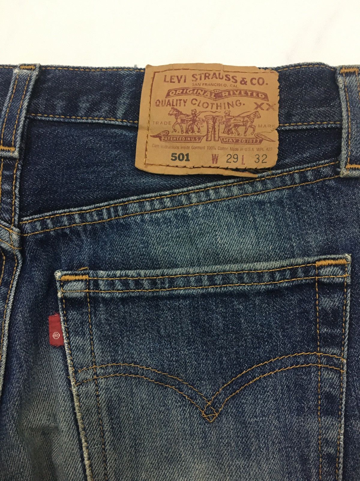 LVC × Levi's Vintage Clothing Vintage 501 Distressed Jeans Size US 29 - 7 Thumbnail