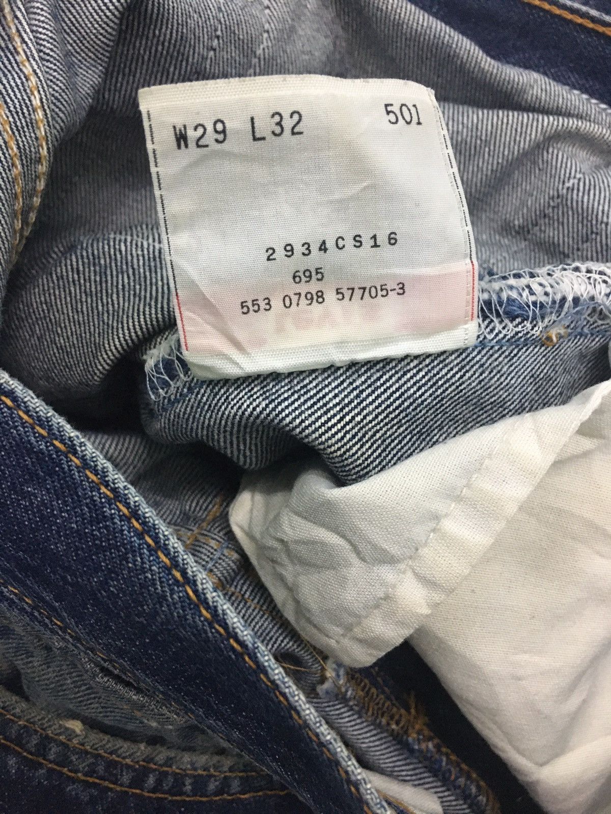 LVC × Levi's Vintage Clothing Vintage 501 Distressed Jeans Size US 29 - 10 Thumbnail