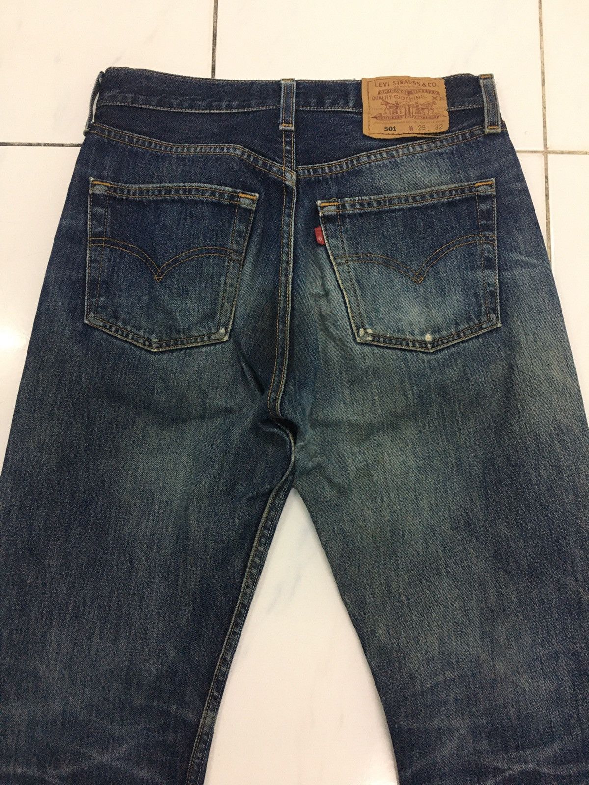 LVC × Levi's Vintage Clothing Vintage 501 Distressed Jeans Size US 29 - 6 Thumbnail