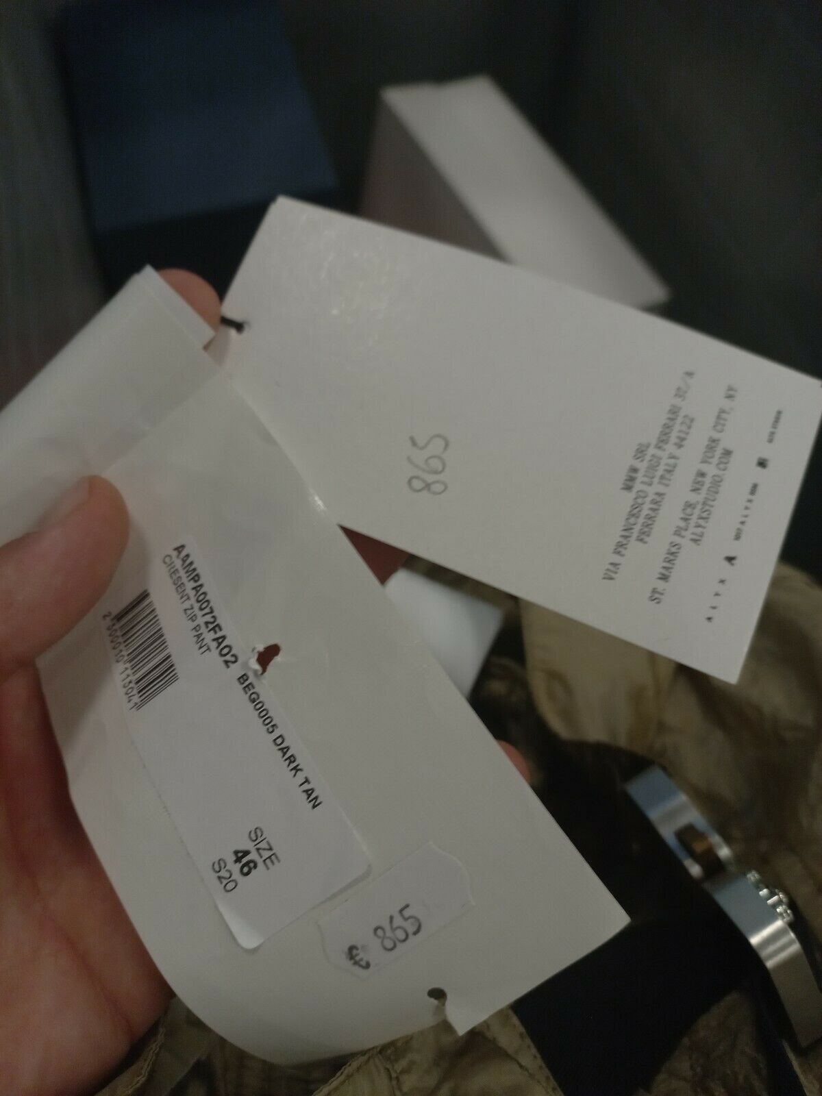 Alyx ALYX Rp865euro Authentic Trousers Size US 30 / EU 46 - 12 Thumbnail