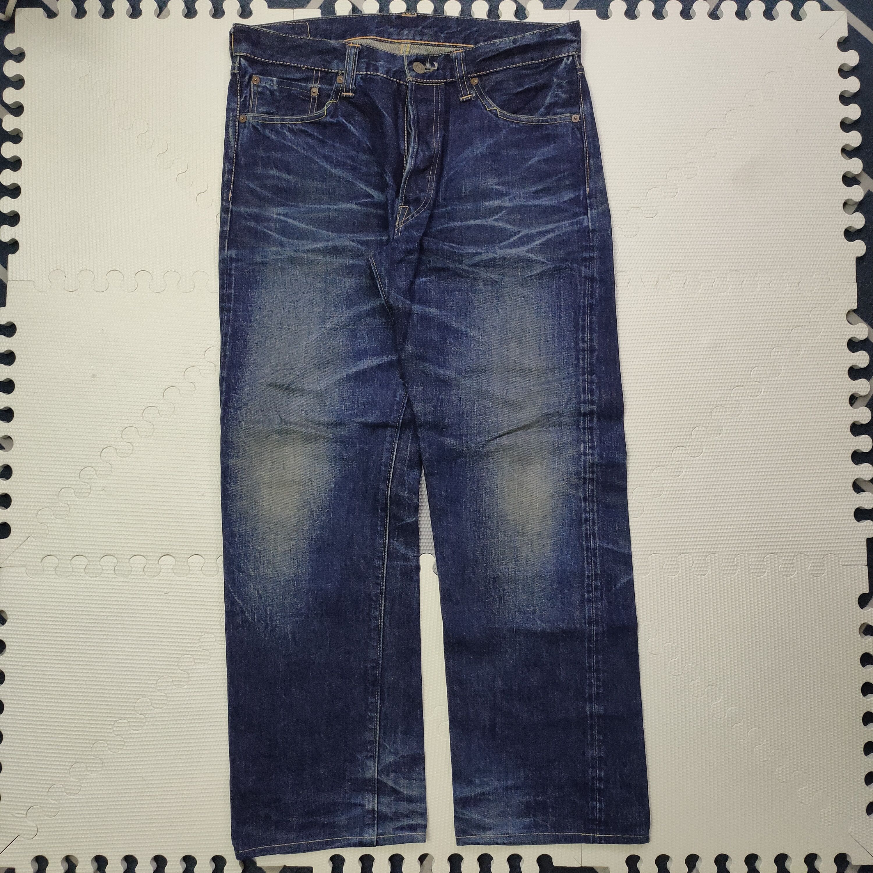 Sugar Cane Sugar Cane Distressed Jeans One Star Size US 32 / EU 48 - 2 Thumbnail