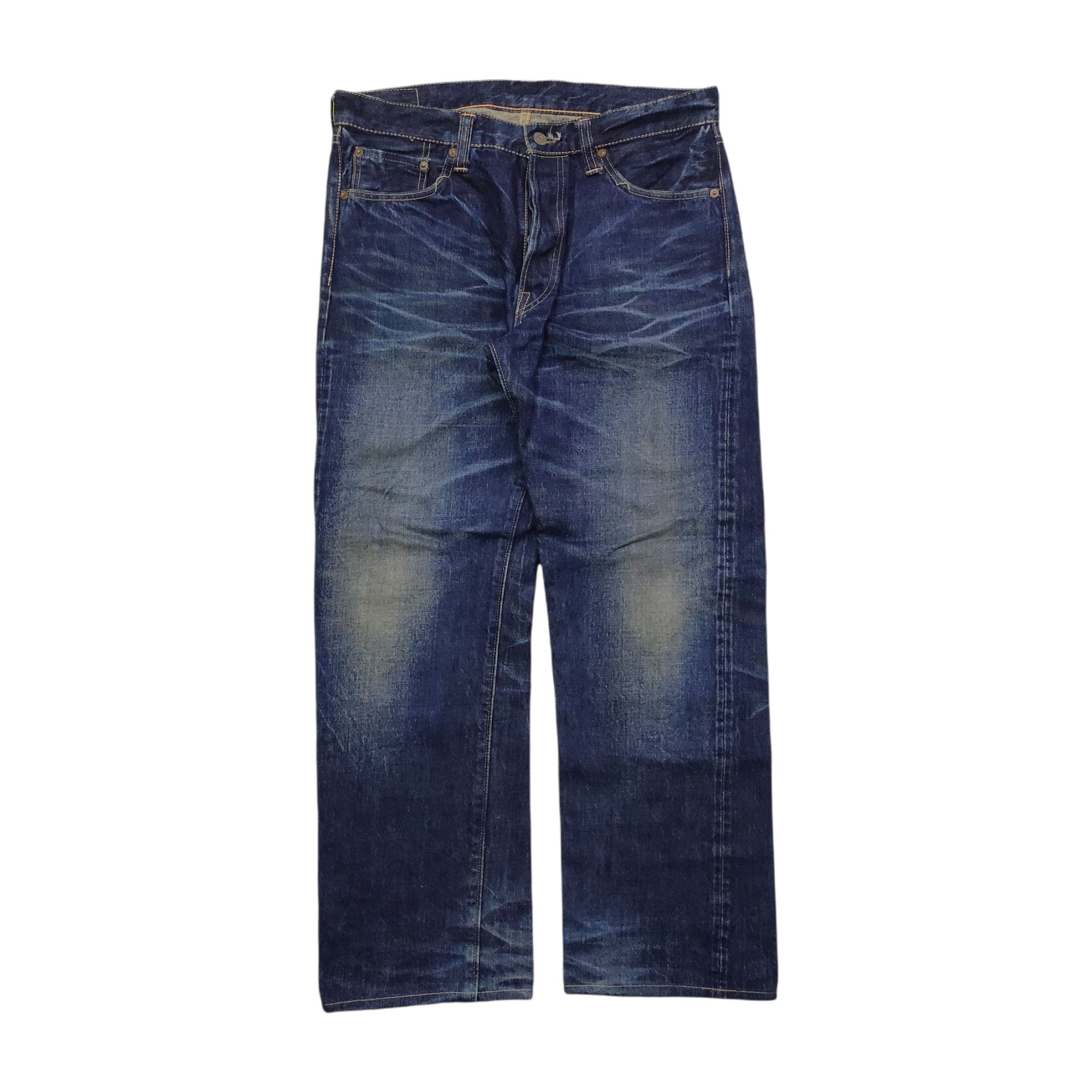Sugar Cane Sugar Cane Distressed Jeans One Star Size US 32 / EU 48 - 1 Thumbnail