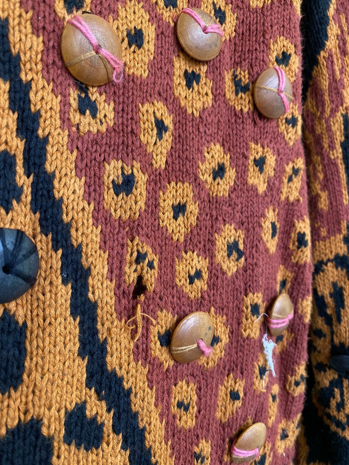 Designer × Japanese Brand × Vintage ADRIENNE VITTADINI KNITWEAR BUTTON DESIGN Size US M / EU 48-50 / 2 - 7 Thumbnail