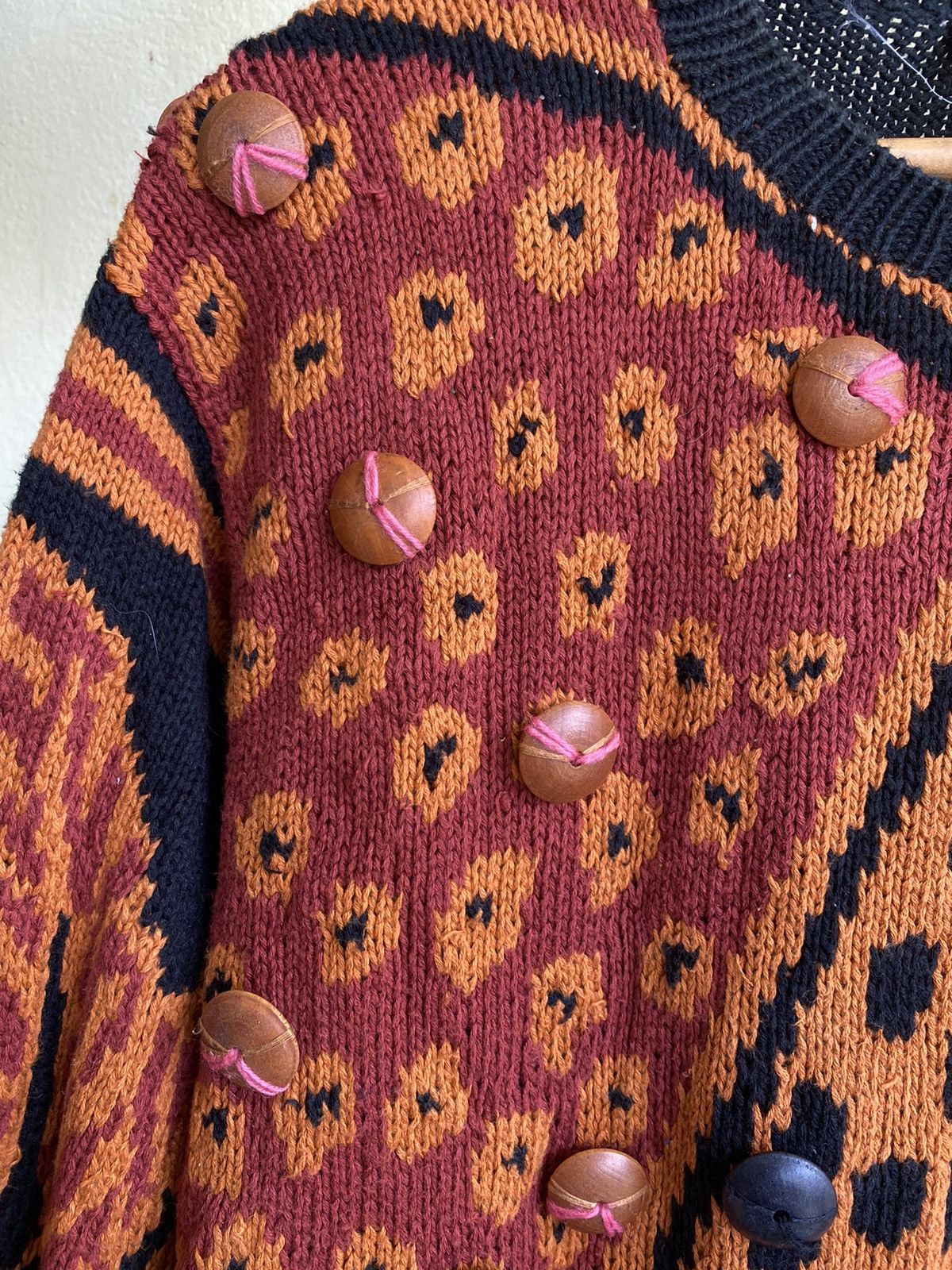 Designer × Japanese Brand × Vintage ADRIENNE VITTADINI KNITWEAR BUTTON DESIGN Size US M / EU 48-50 / 2 - 5 Thumbnail