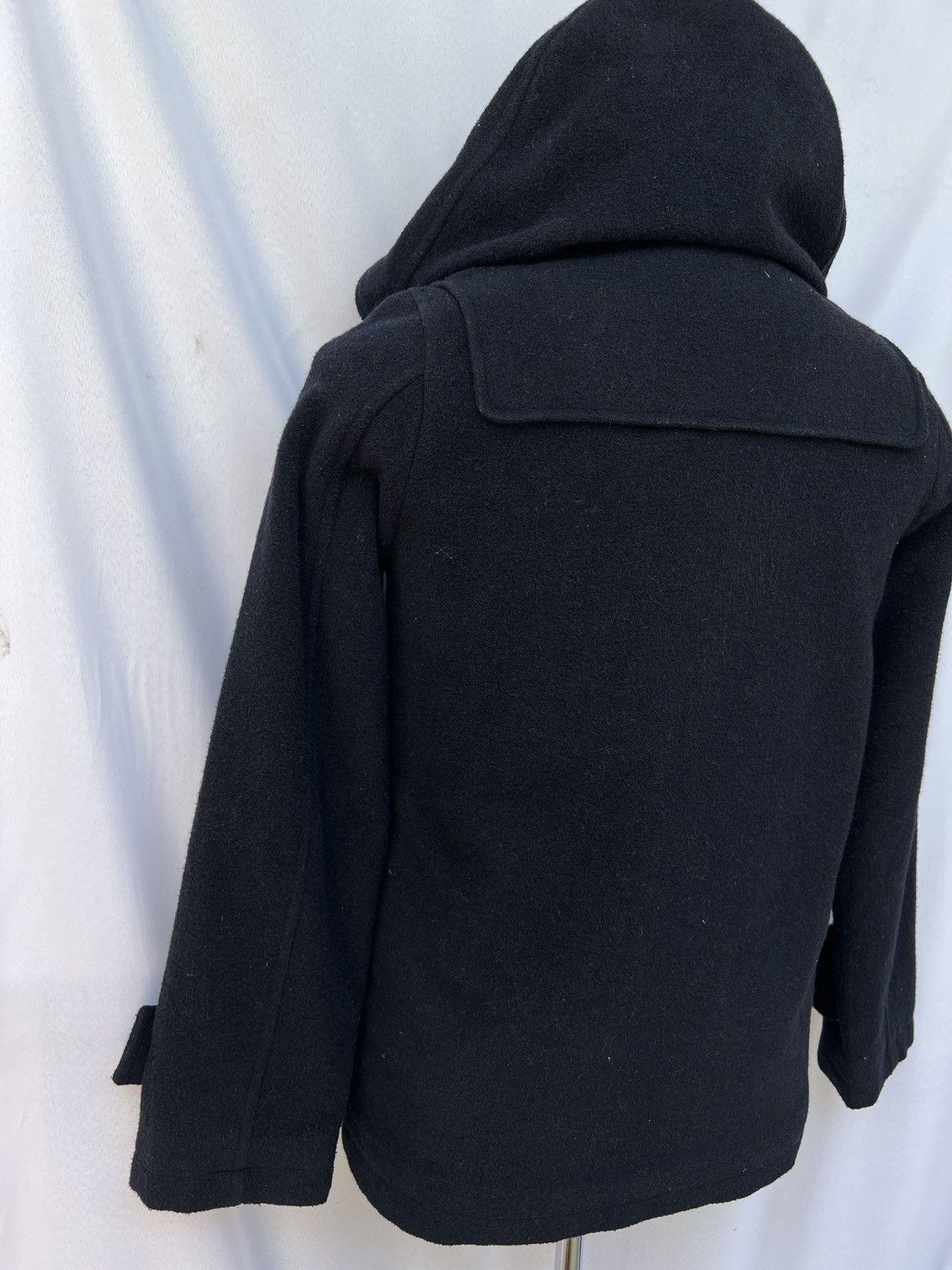 Ne-Net 💥Ne-Net Royal Blue Hoodie Wool Trench CoatJacket Size US L / EU 52-54 / 3 - 13 Thumbnail