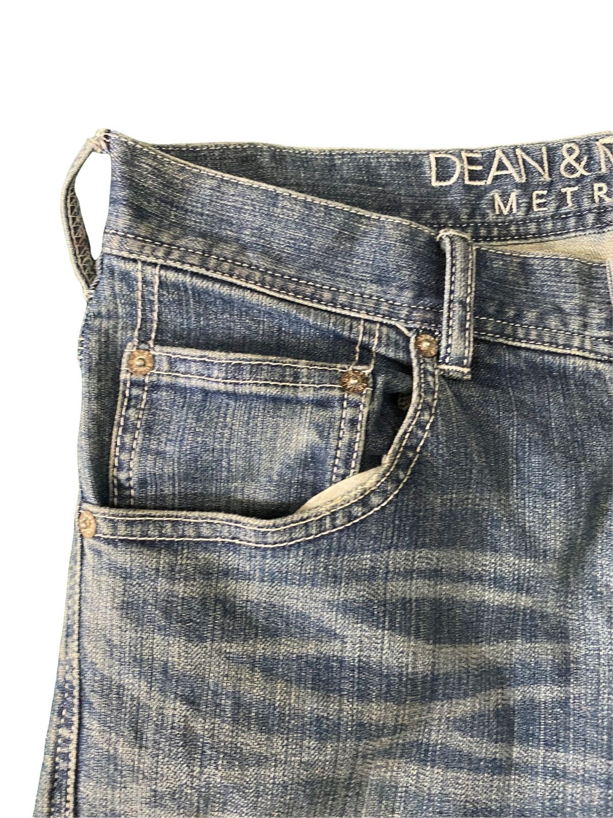 Designer × Japanese Brand Dean & Mc Queen Metro boy distress skinny jeans Size US 31 - 6 Thumbnail