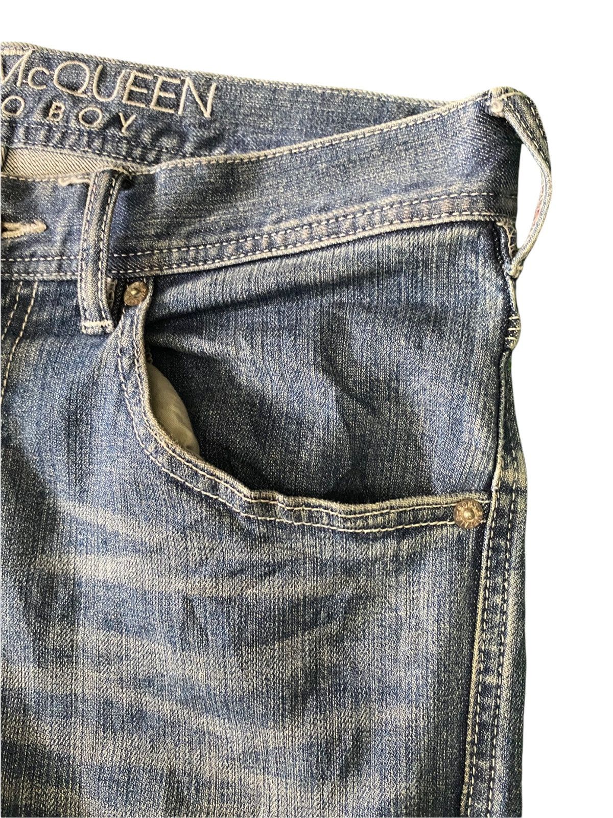 Designer × Japanese Brand Dean & Mc Queen Metro boy distress skinny jeans Size US 31 - 5 Thumbnail