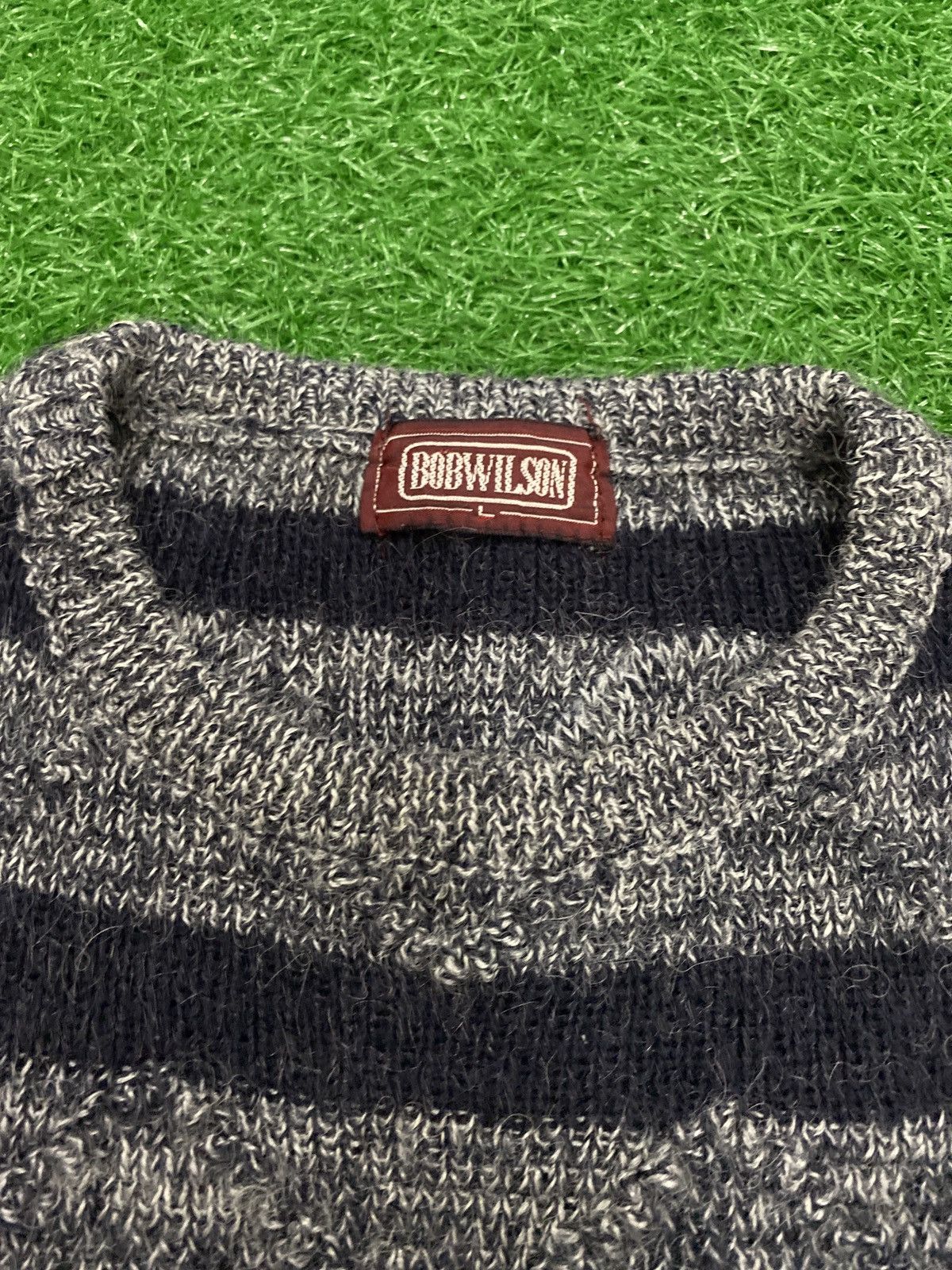 Japanese Brand × Vintage Vintage Bobwilson knitwear sweater Size US L / EU 52-54 / 3 - 4 Thumbnail