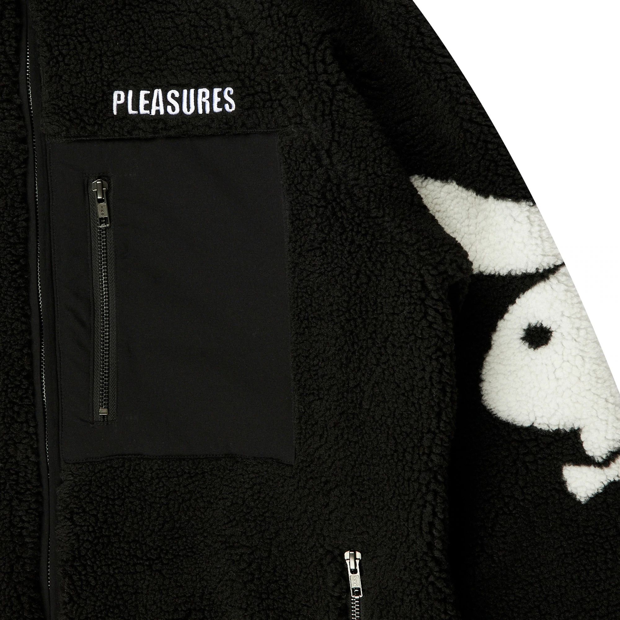 Playboy × Pleasures Bunny Sherpa Zip Up Jacket Size US L / EU 52-54 / 3 - 4 Thumbnail