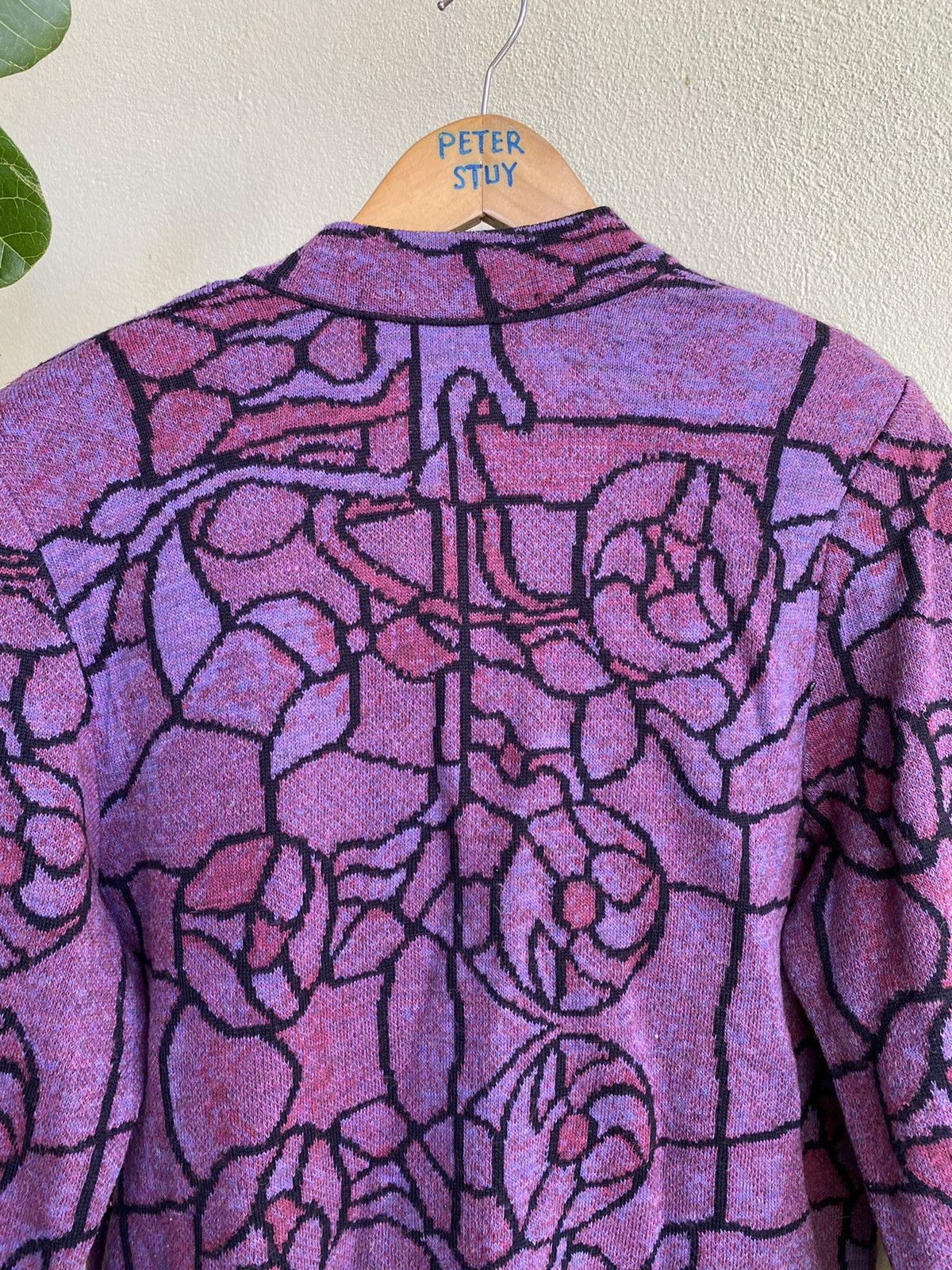 Designer Sugita bis made italy printed knitwear Size US L / EU 52-54 / 3 - 4 Thumbnail