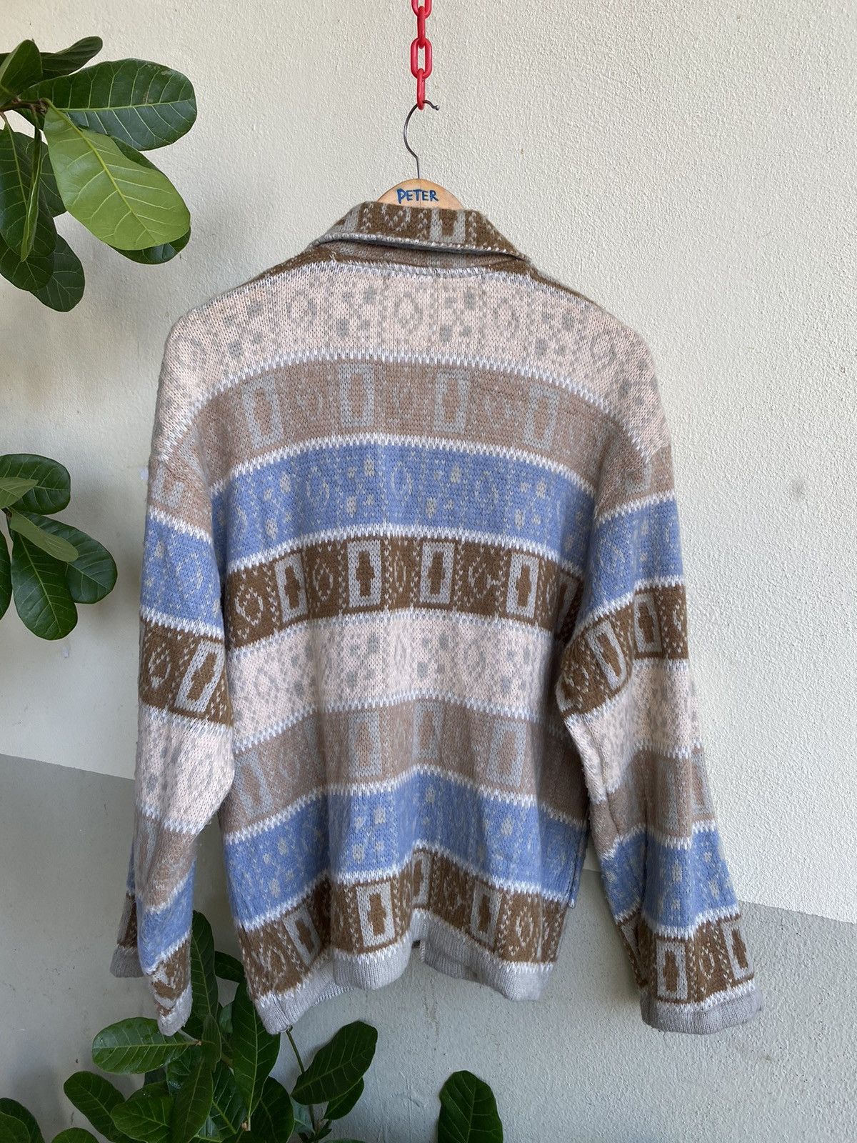 Japanese Brand × Vintage Vintage calatt street knitwear jacket Size US M / EU 48-50 / 2 - 2 Thumbnail