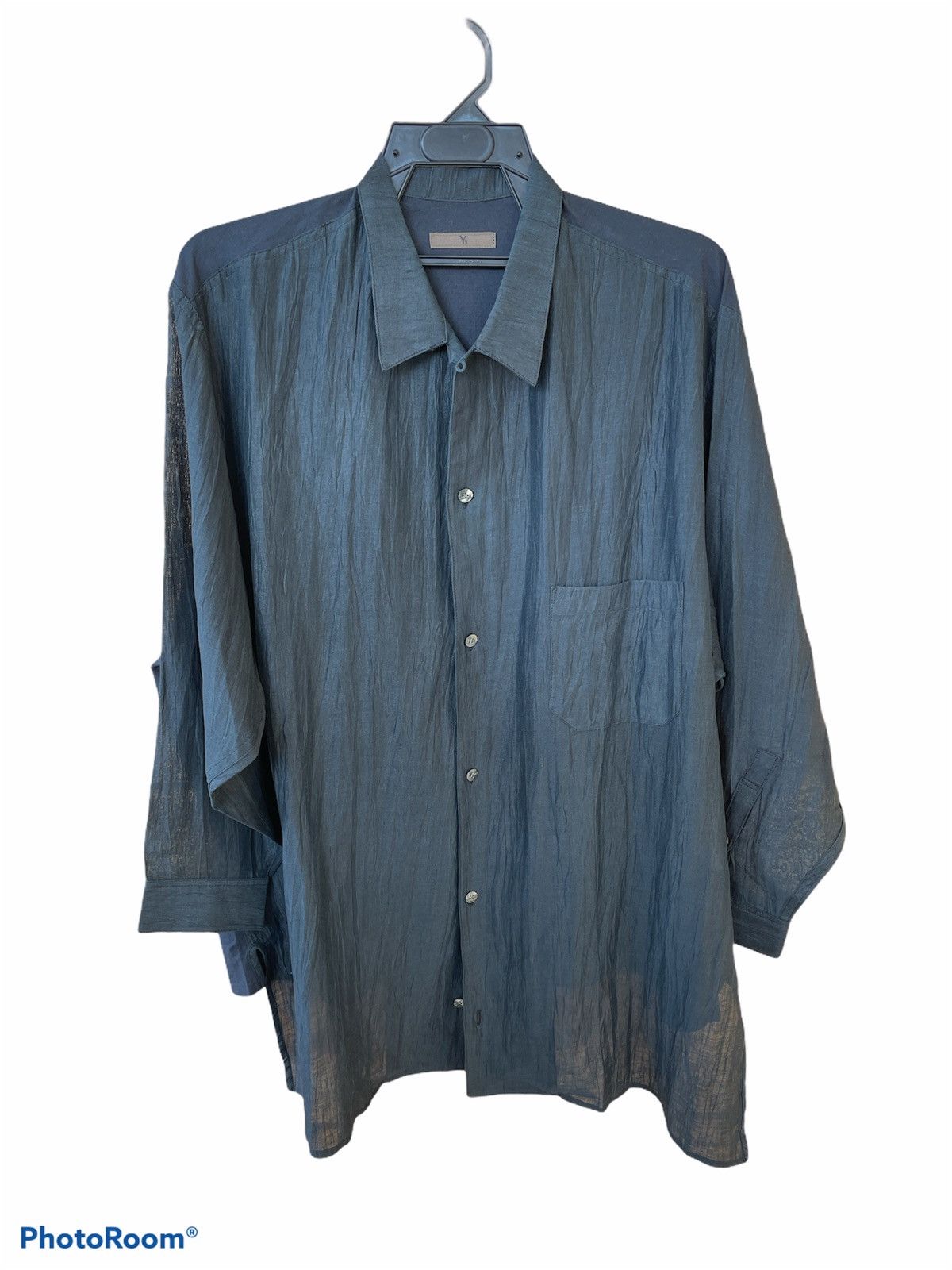 Japanese Brand Rare Design Ys Button Up Shirt Size US XL / EU 56 / 4 - 1 Thumbnail