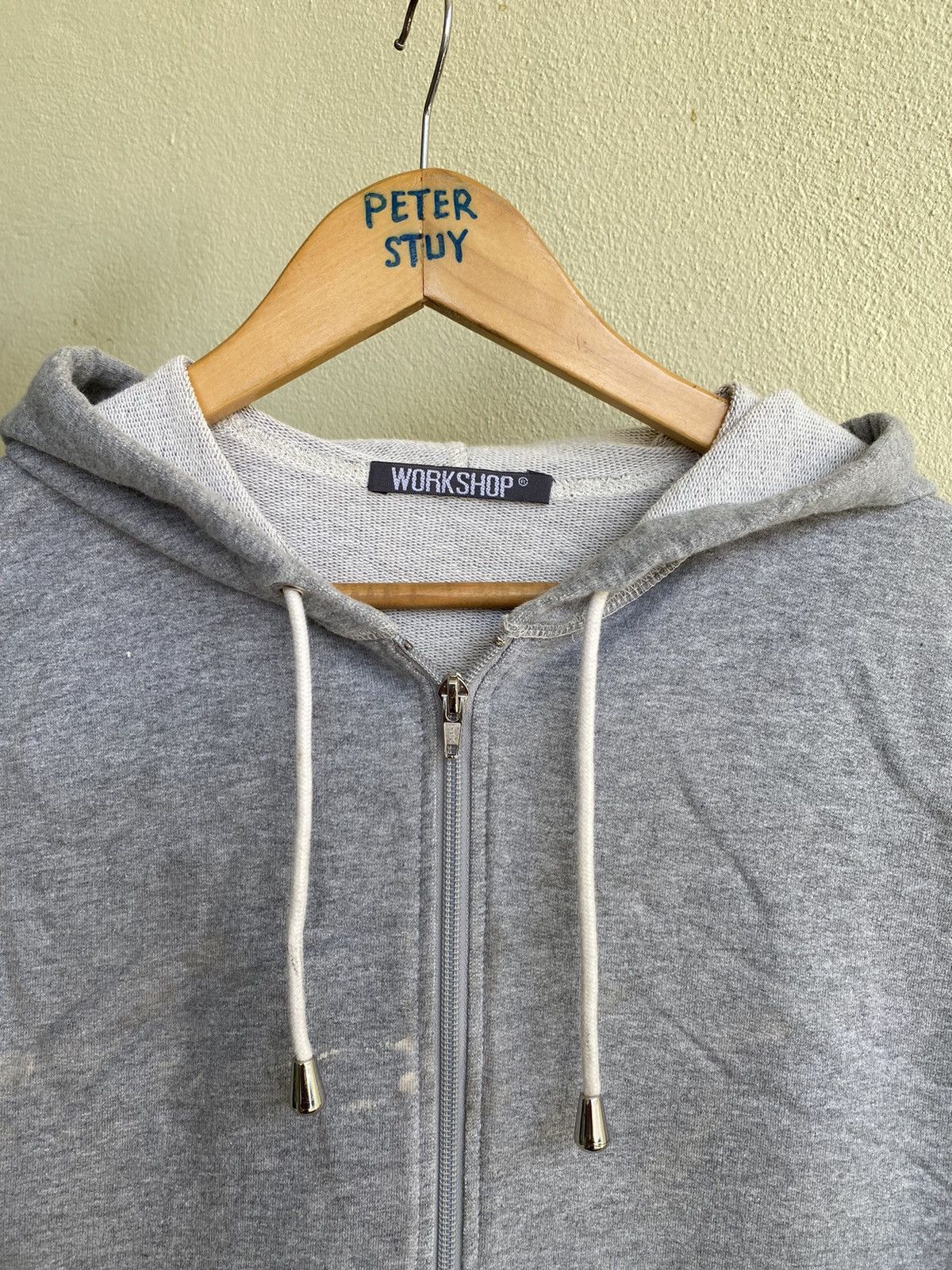 Yohji Yamamoto Yohji yamamoto workshop sleeve less hoodie Size US XL / EU 56 / 4 - 6 Thumbnail