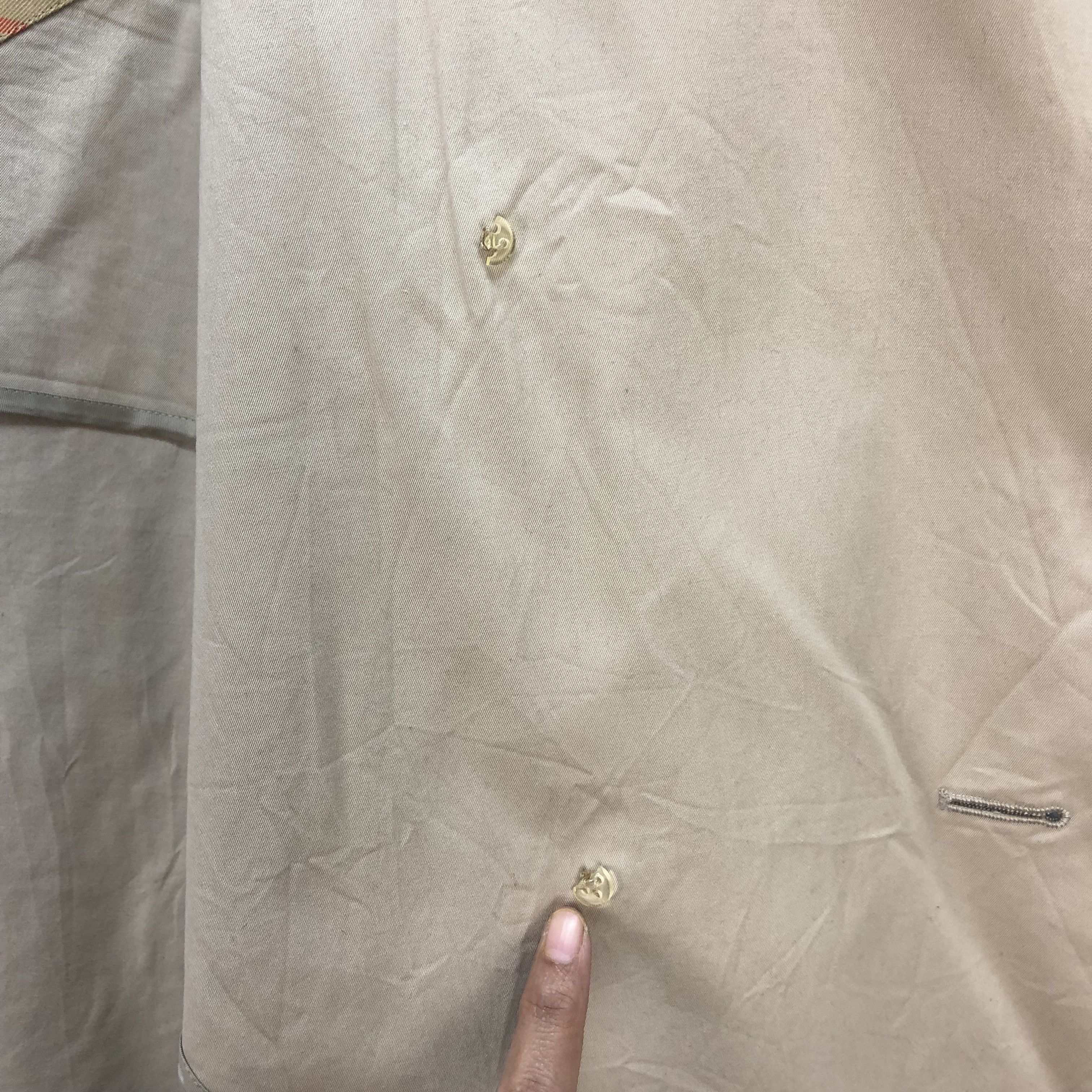Burberry BURBERRYS DOUBLE BREASTED TRENCH COAT #6728-83 Size US M / EU 48-50 / 2 - 10 Thumbnail