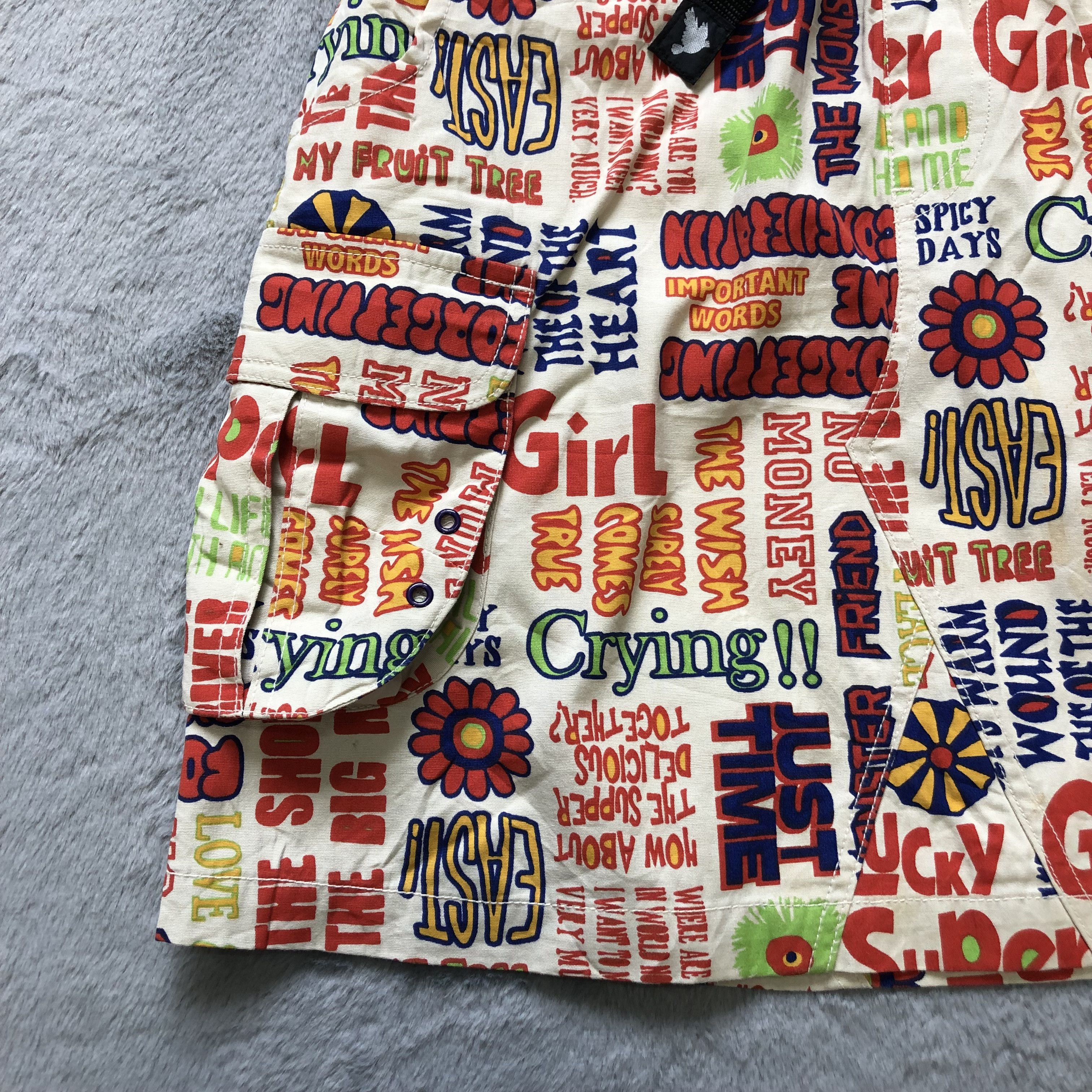 Japanese Brand POWER TO THE PEOPLE GLOBAL CULTURE MIX MINI SKIRTS #6747-84 Size 30" / US 8 / IT 44 - 5 Thumbnail