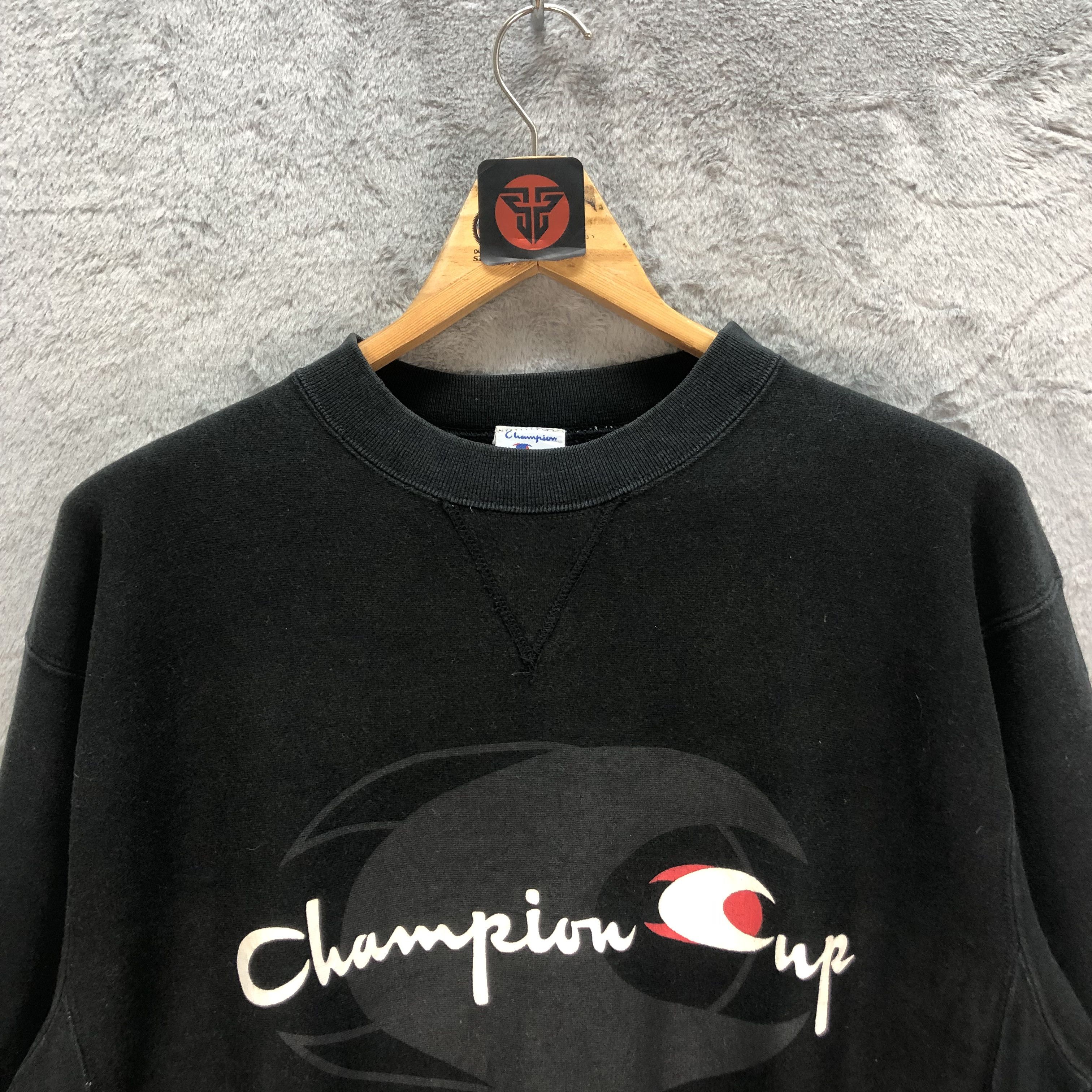 Champion RARE🔥 CHAMPION CUP BIG LOGO SWEATSHIRTS #6757-84 Size US L / EU 52-54 / 3 - 2 Thumbnail