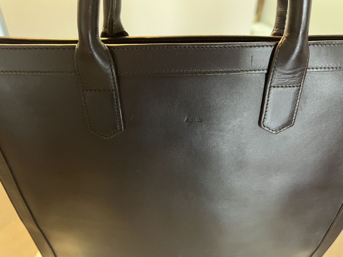 A.P.C. APC A.P.C RARE!! Brown Leather Tote bag Size ONE SIZE - 2 Thumbnail