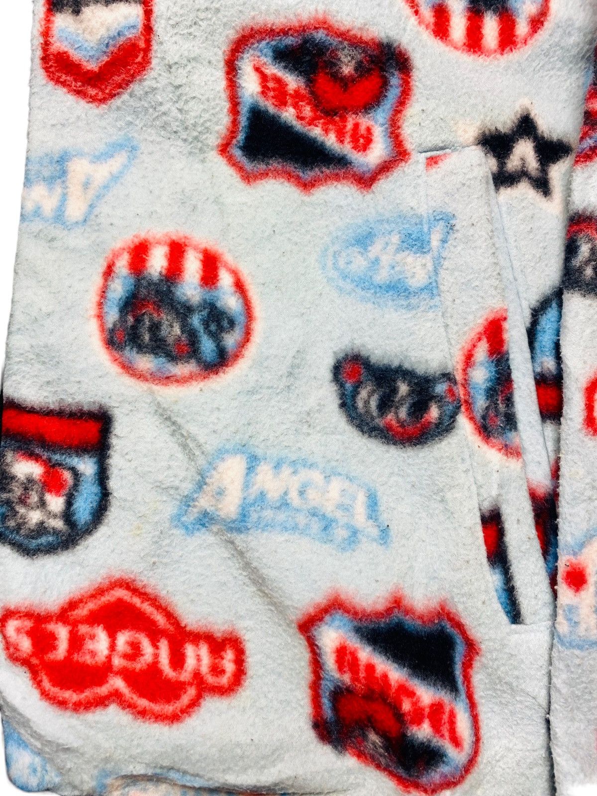 Angel Blue 2000s Angel Blue - Multilogo Fleece Hoodie Jacket Size US M / EU 48-50 / 2 - 10 Thumbnail