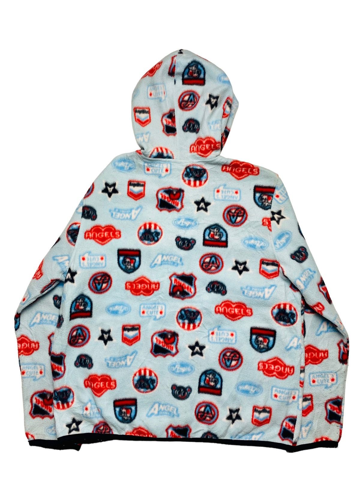 Angel Blue 2000s Angel Blue - Multilogo Fleece Hoodie Jacket Size US M / EU 48-50 / 2 - 3 Thumbnail