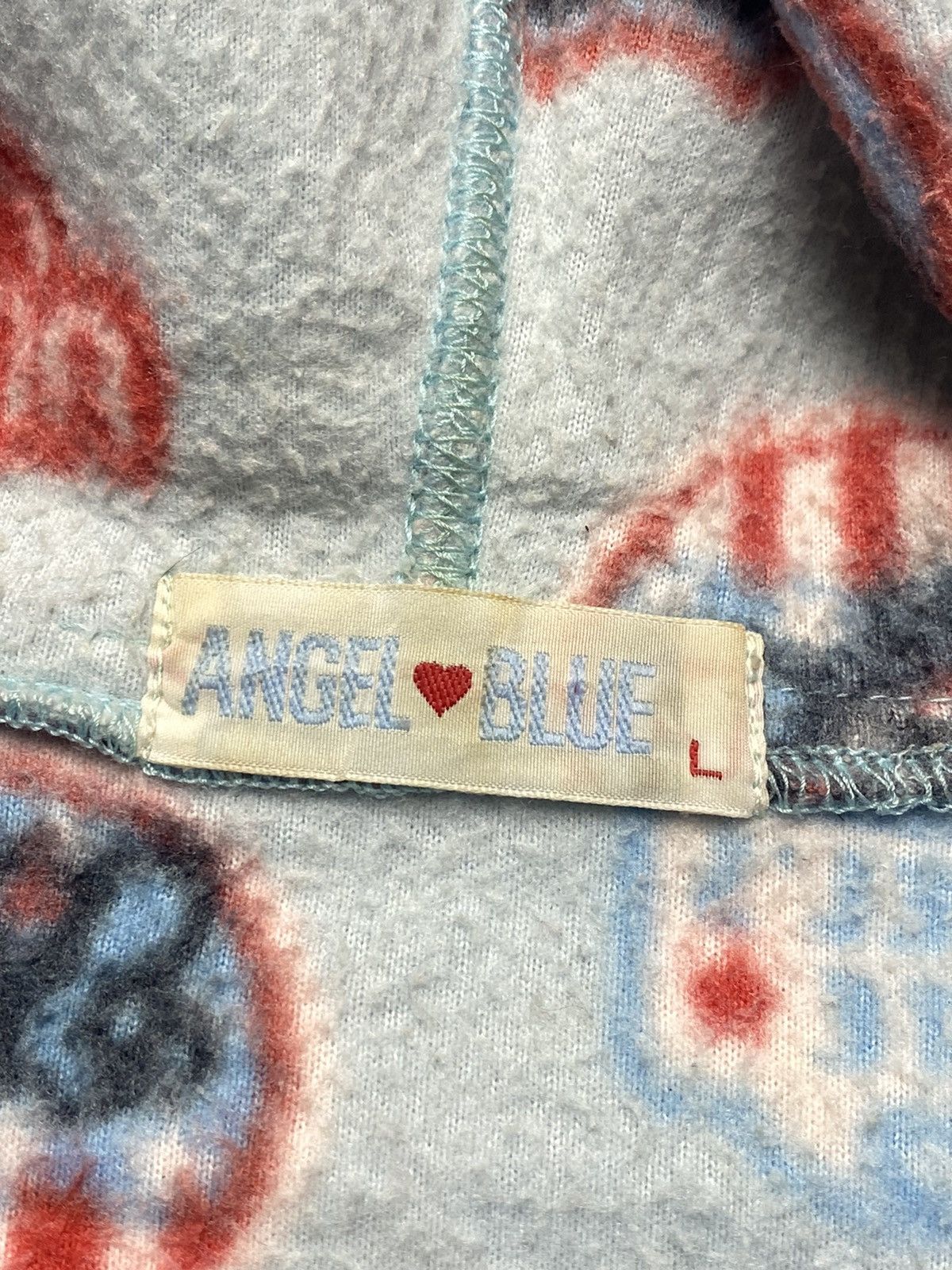 Angel Blue 2000s Angel Blue - Multilogo Fleece Hoodie Jacket Size US M / EU 48-50 / 2 - 11 Thumbnail