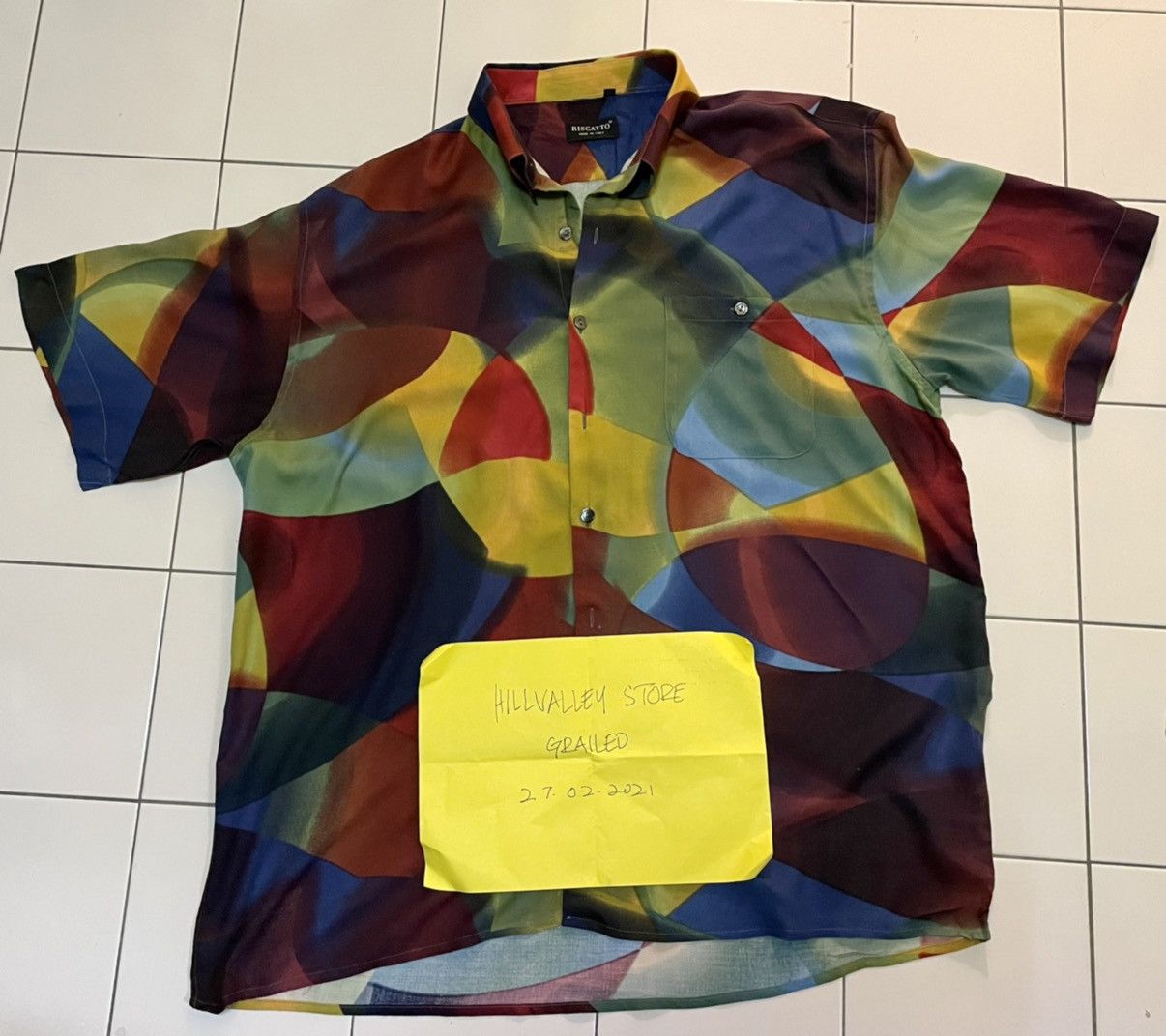Vintage Vintage riscatto colourful design 100 rayon Size US XL / EU 56 / 4 - 1 Thumbnail