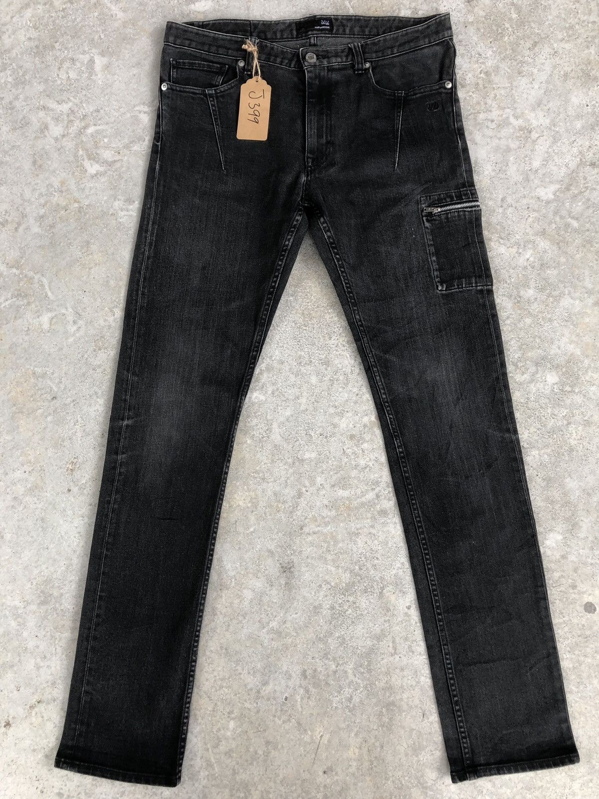 Undercover × Uniqlo Undercover x Uniqlo Skinny Jeans Distressed Jeans Size US 33 - 1 Thumbnail