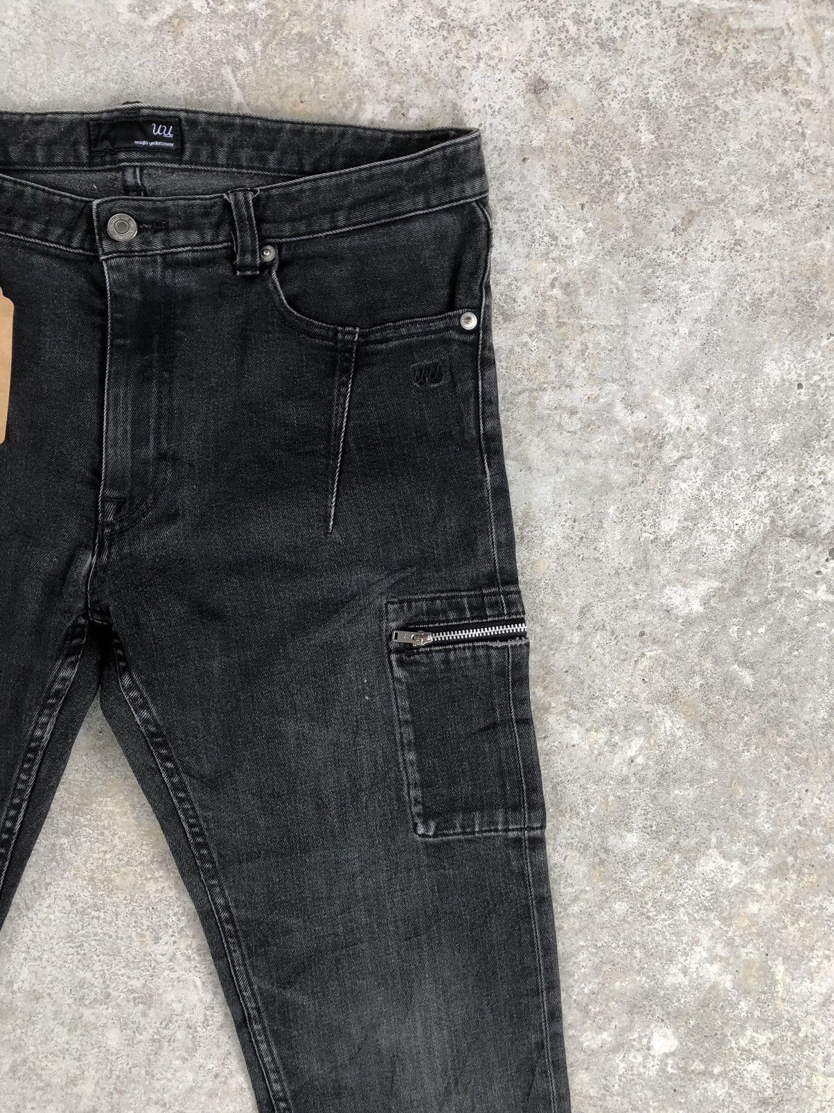 Undercover × Uniqlo Undercover x Uniqlo Skinny Jeans Distressed Jeans Size US 33 - 6 Thumbnail