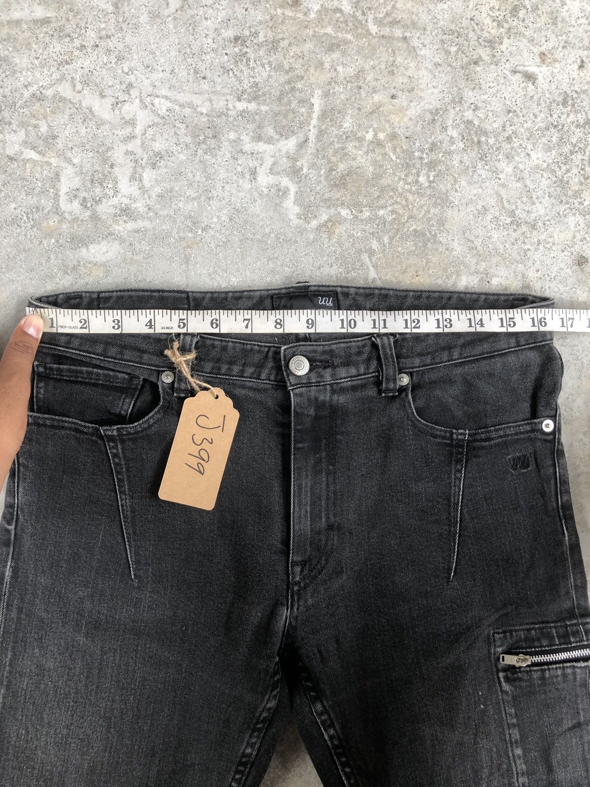 Undercover × Uniqlo Undercover x Uniqlo Skinny Jeans Distressed Jeans Size US 33 - 20 Thumbnail