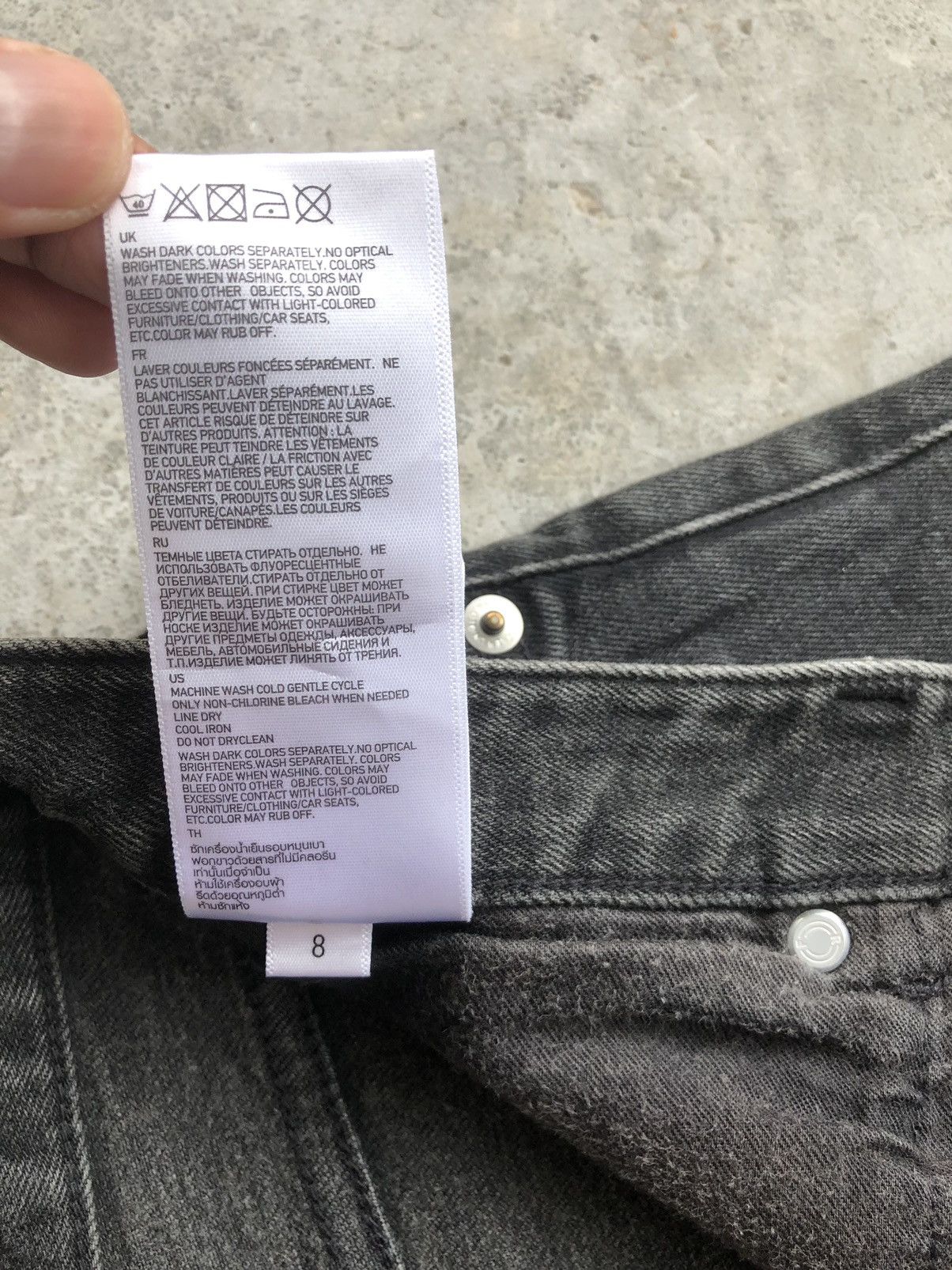 Undercover × Uniqlo Undercover x Uniqlo Skinny Jeans Distressed Jeans Size US 33 - 18 Thumbnail
