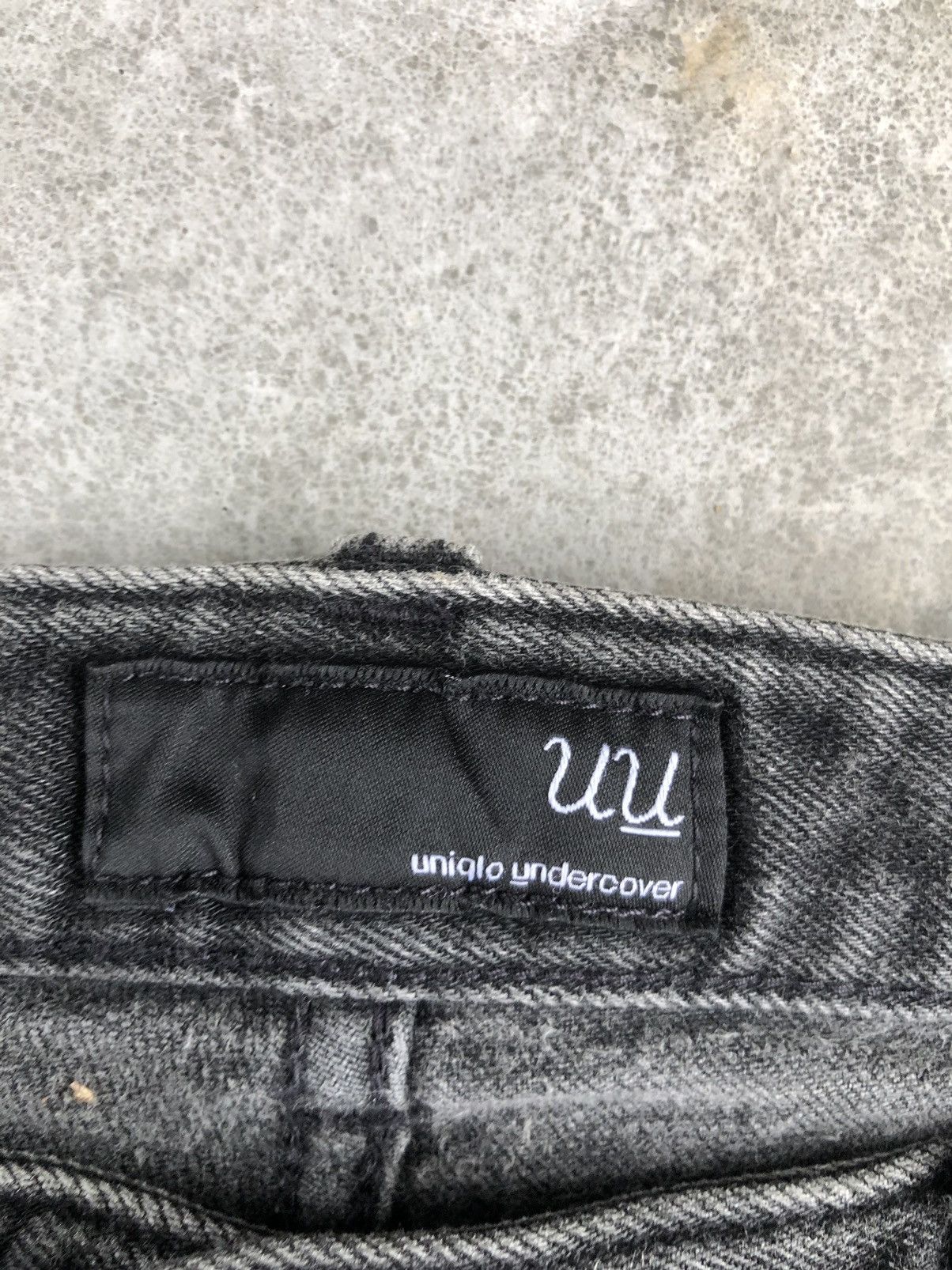 Undercover × Uniqlo Undercover x Uniqlo Skinny Jeans Distressed Jeans Size US 33 - 19 Thumbnail