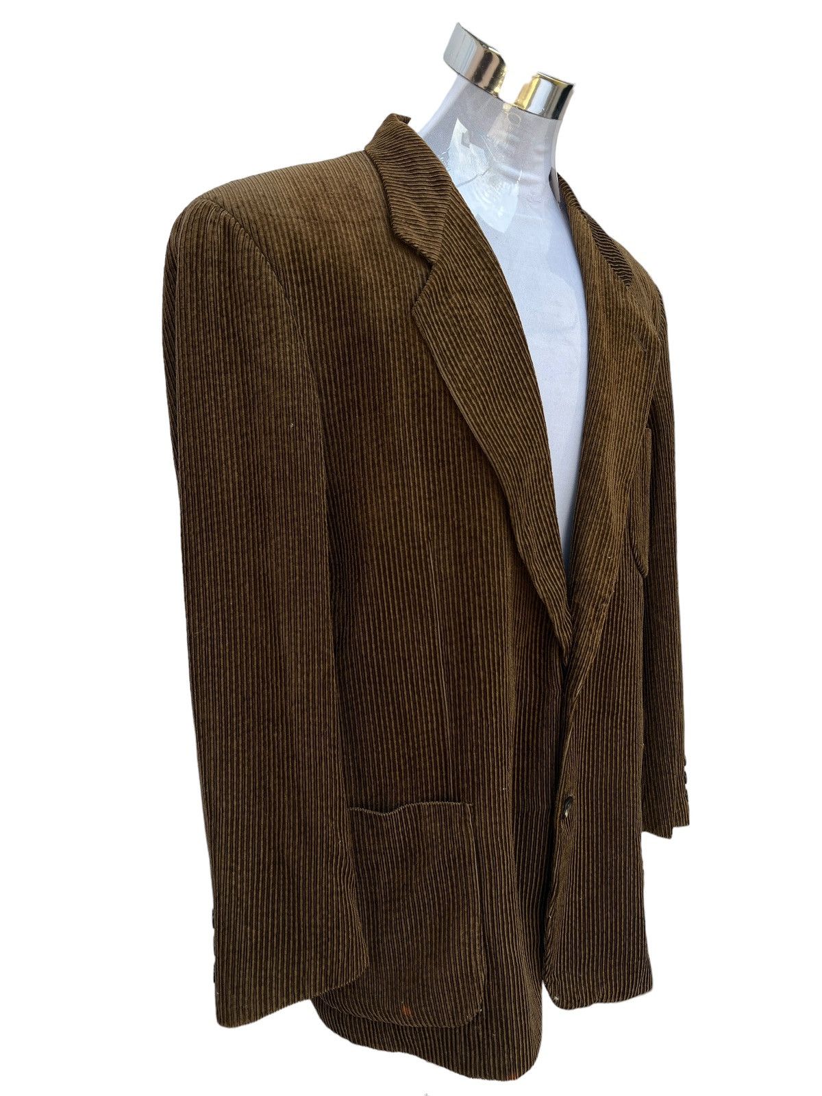 Lancel 💥Lancel Paris Brown Corduroy Coat Jacket Size US M / EU 48-50 / 2 - 6 Thumbnail
