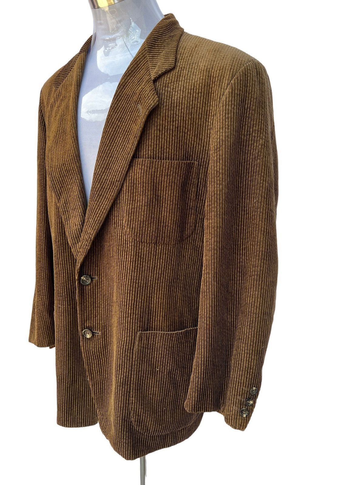 Lancel 💥Lancel Paris Brown Corduroy Coat Jacket Size US M / EU 48-50 / 2 - 4 Thumbnail