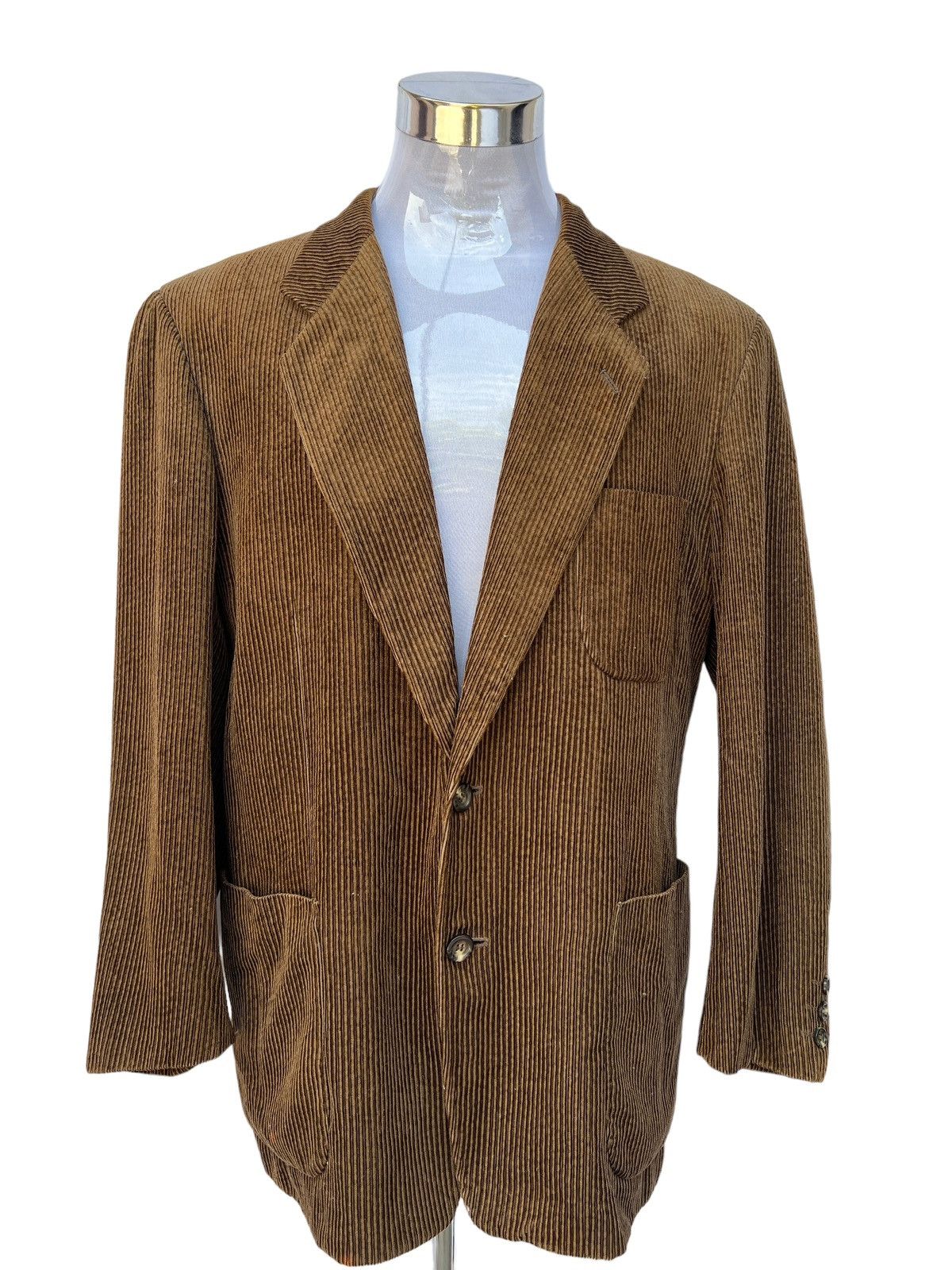 Lancel 💥Lancel Paris Brown Corduroy Coat Jacket Size US M / EU 48-50 / 2 - 1 Thumbnail