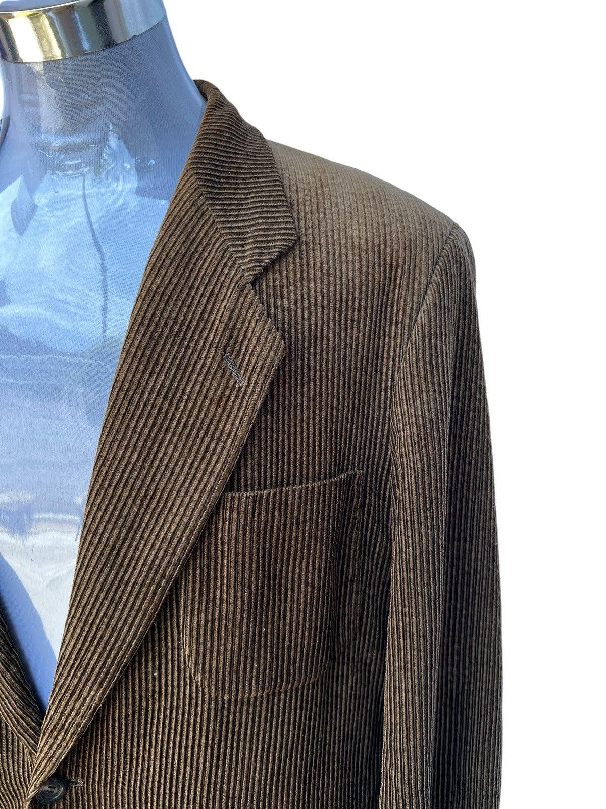 Lancel 💥Lancel Paris Brown Corduroy Coat Jacket Size US M / EU 48-50 / 2 - 8 Thumbnail