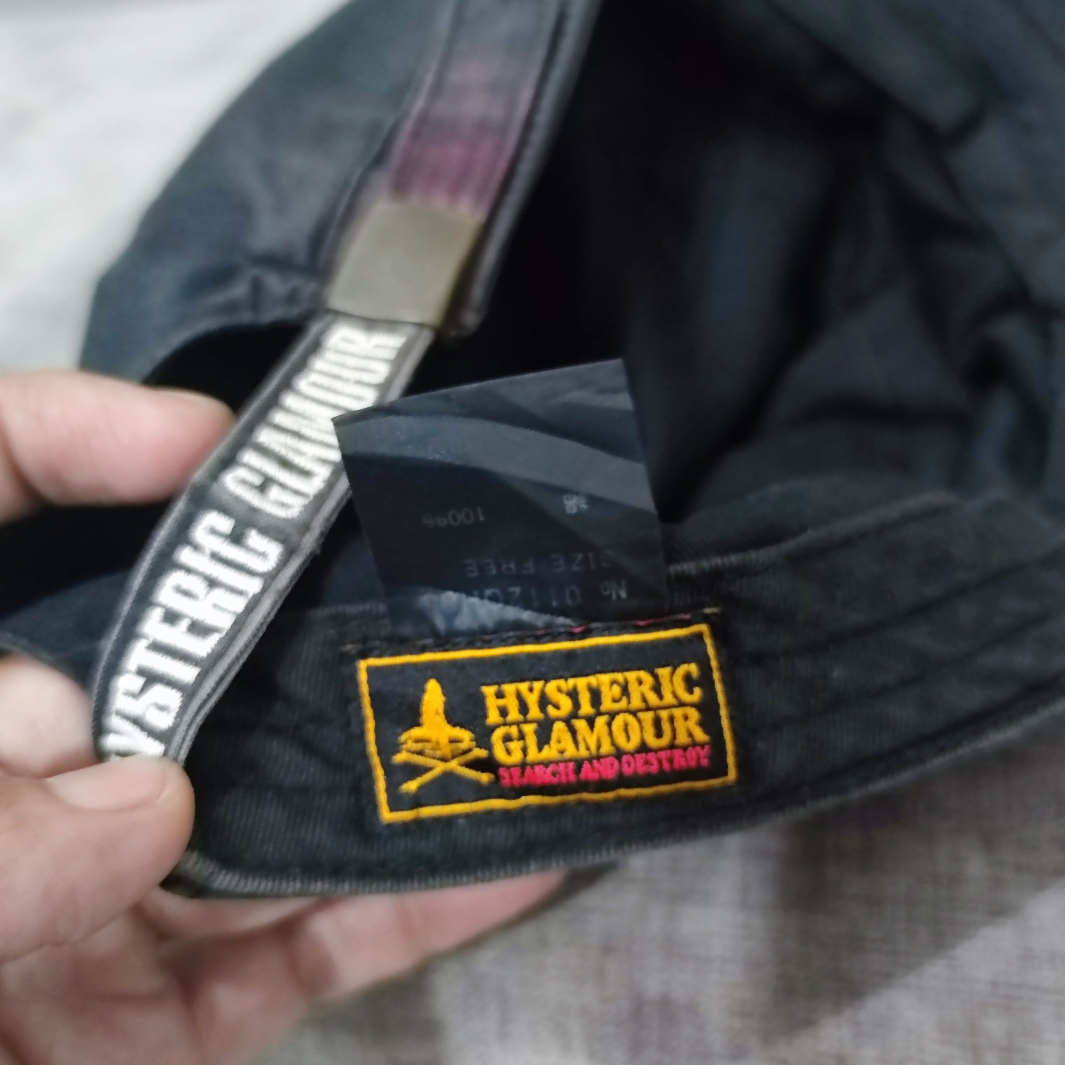 Hysteric Glamour Hysteric Glamour Black Patrol Hat Size ONE SIZE - 5 Thumbnail