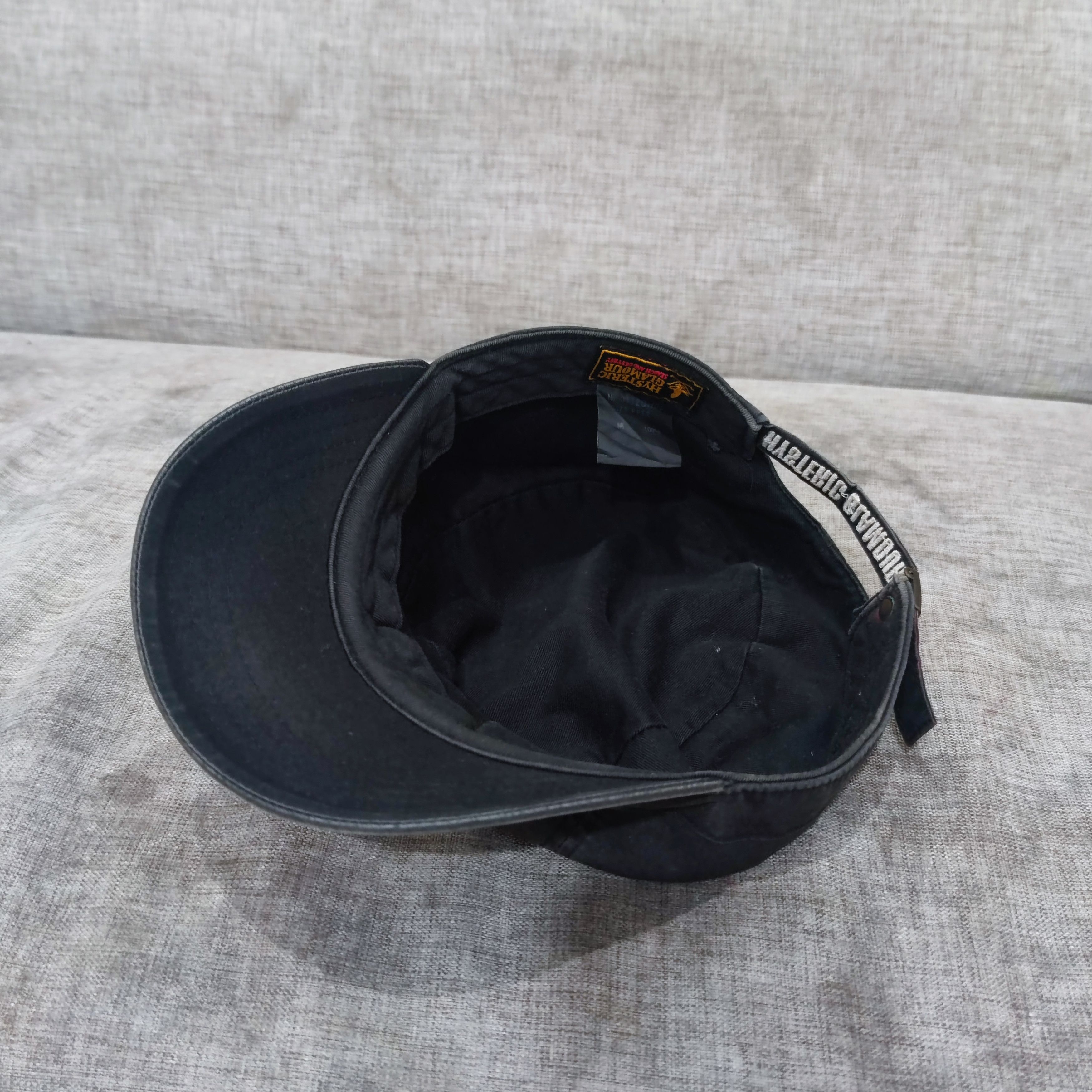 Hysteric Glamour Hysteric Glamour Black Patrol Hat Size ONE SIZE - 4 Thumbnail