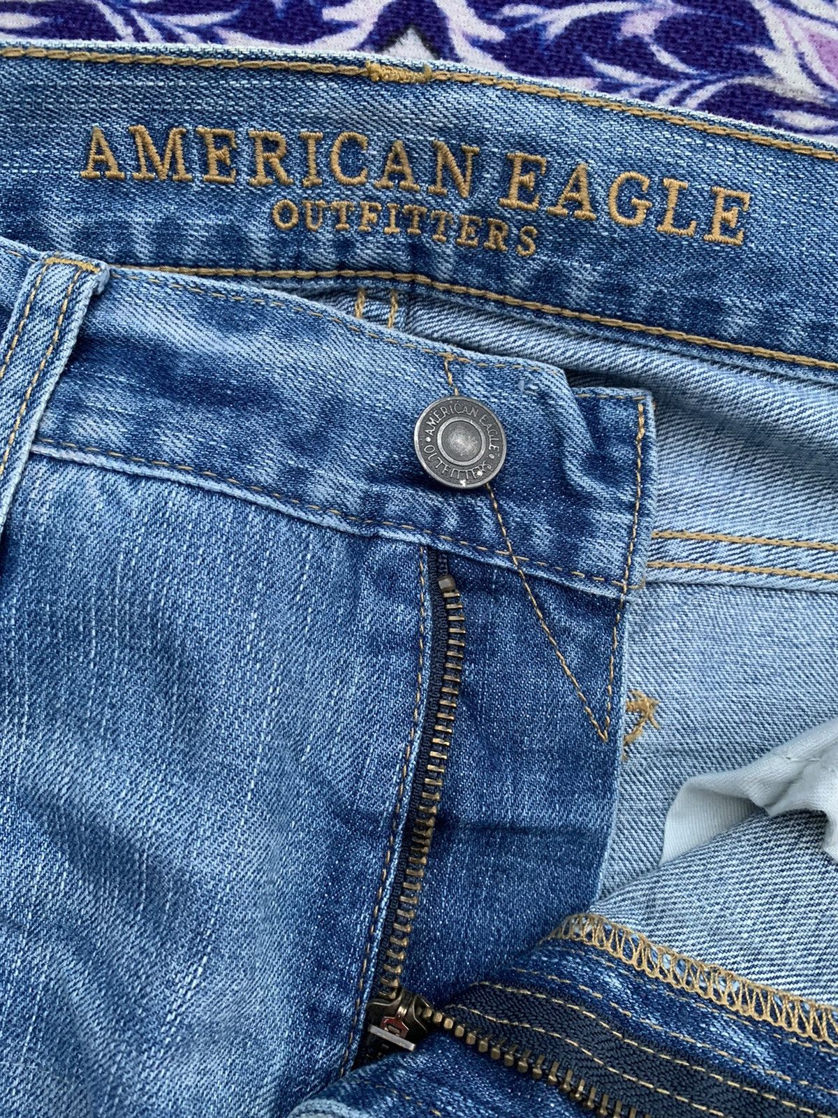 American Eagle Outfitters American Eagle Oufitters Distressed Denim Size US 34 / EU 50 - 5 Thumbnail