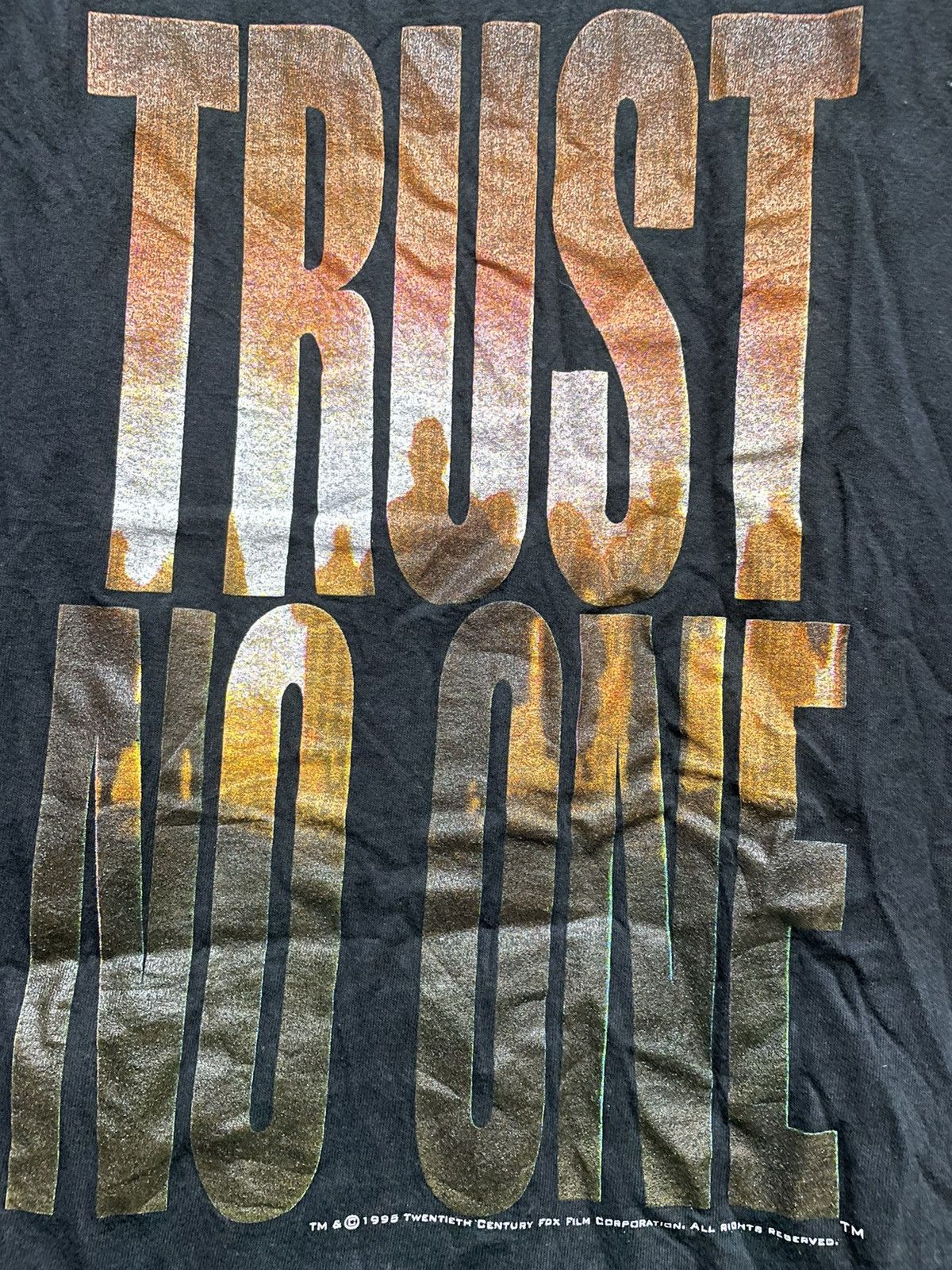 Vintage Vintage 90s Movie Promo The X File Trust No One Size US XL / EU 56 / 4 - 3 Thumbnail