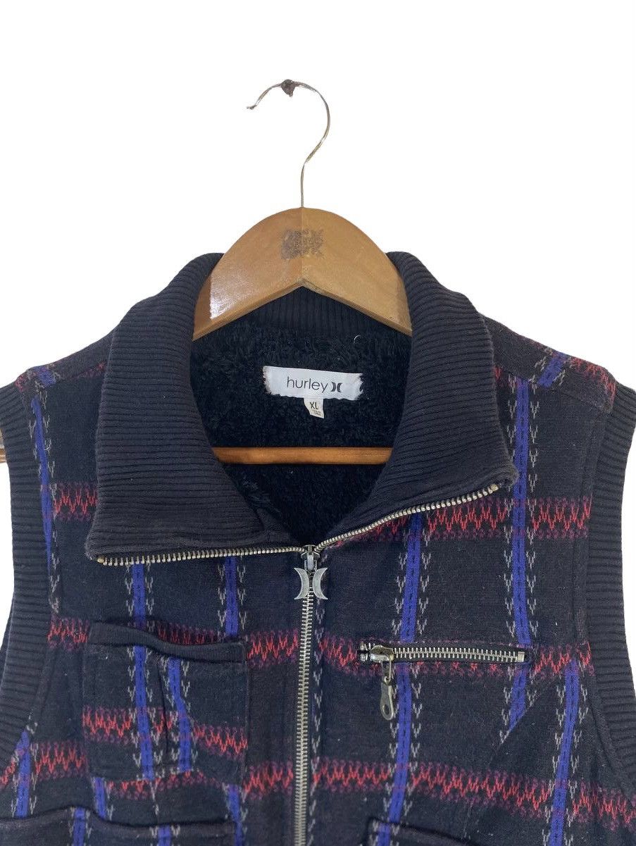 Hurley Hurley Vest Sleeveless Fleece lining Nice Design Size US XL / EU 56 / 4 - 4 Thumbnail