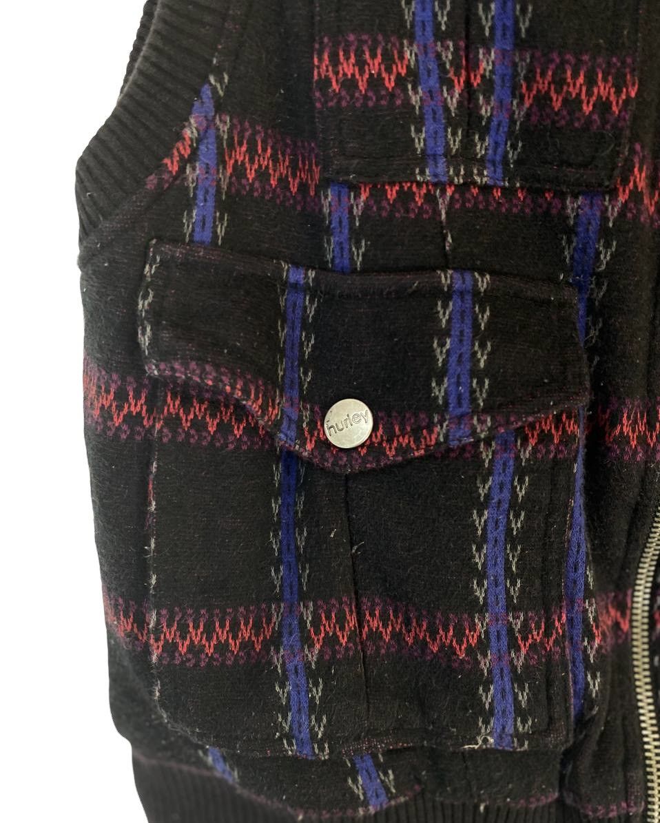 Hurley Hurley Vest Sleeveless Fleece lining Nice Design Size US XL / EU 56 / 4 - 5 Thumbnail