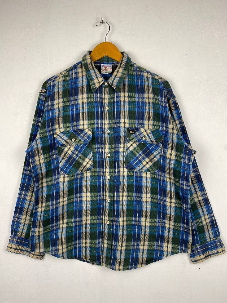 Flannel Vintage Rare Prentiss Outdoor Flannel Shirt Nice Design Size US XL / EU 56 / 4 - 1 Thumbnail