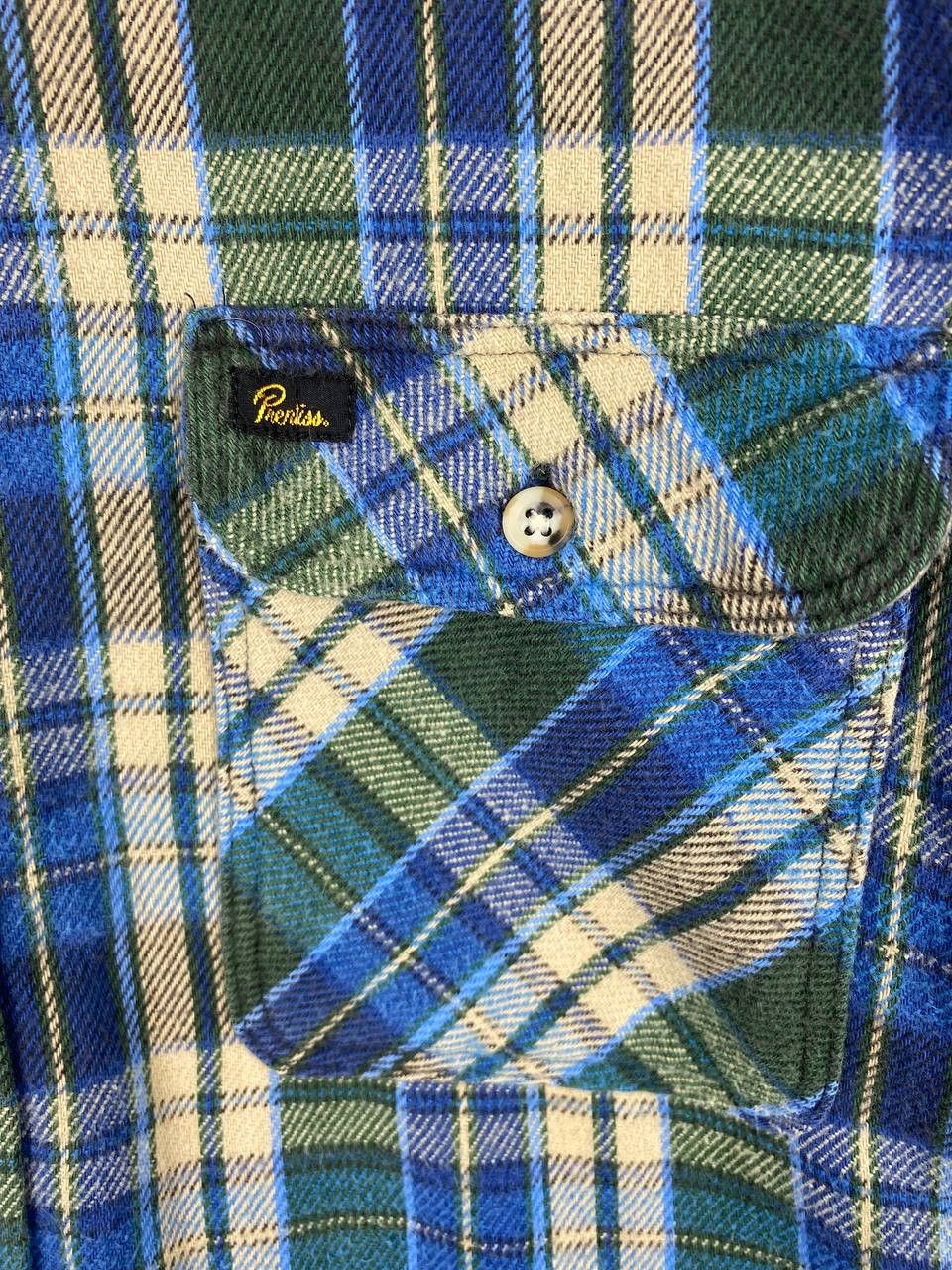 Flannel Vintage Rare Prentiss Outdoor Flannel Shirt Nice Design Size US XL / EU 56 / 4 - 3 Thumbnail