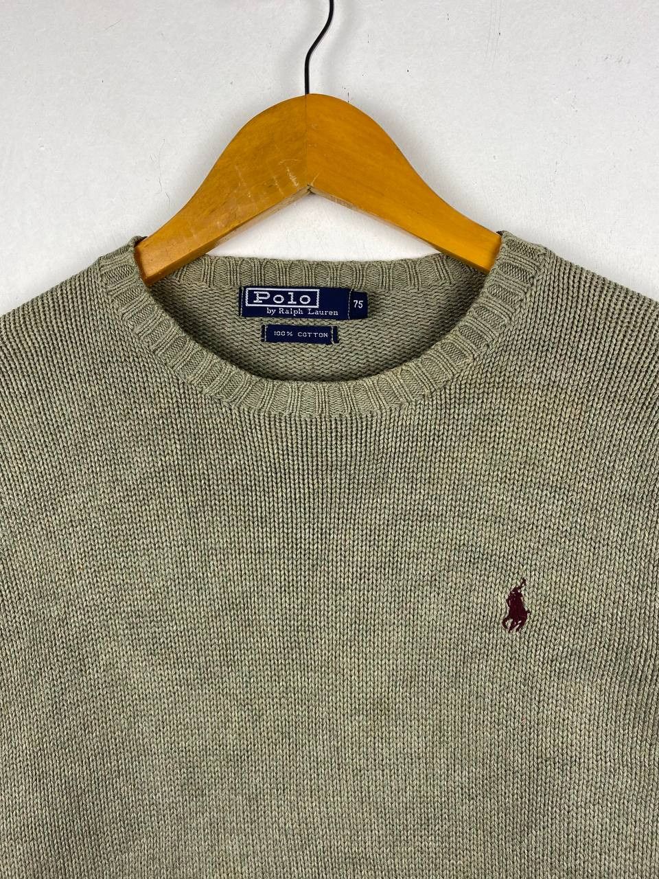 Polo Ralph Lauren Vintage Rare Polo Ralph Lauren Small Pony Knitwear Size US M / EU 48-50 / 2 - 2 Thumbnail