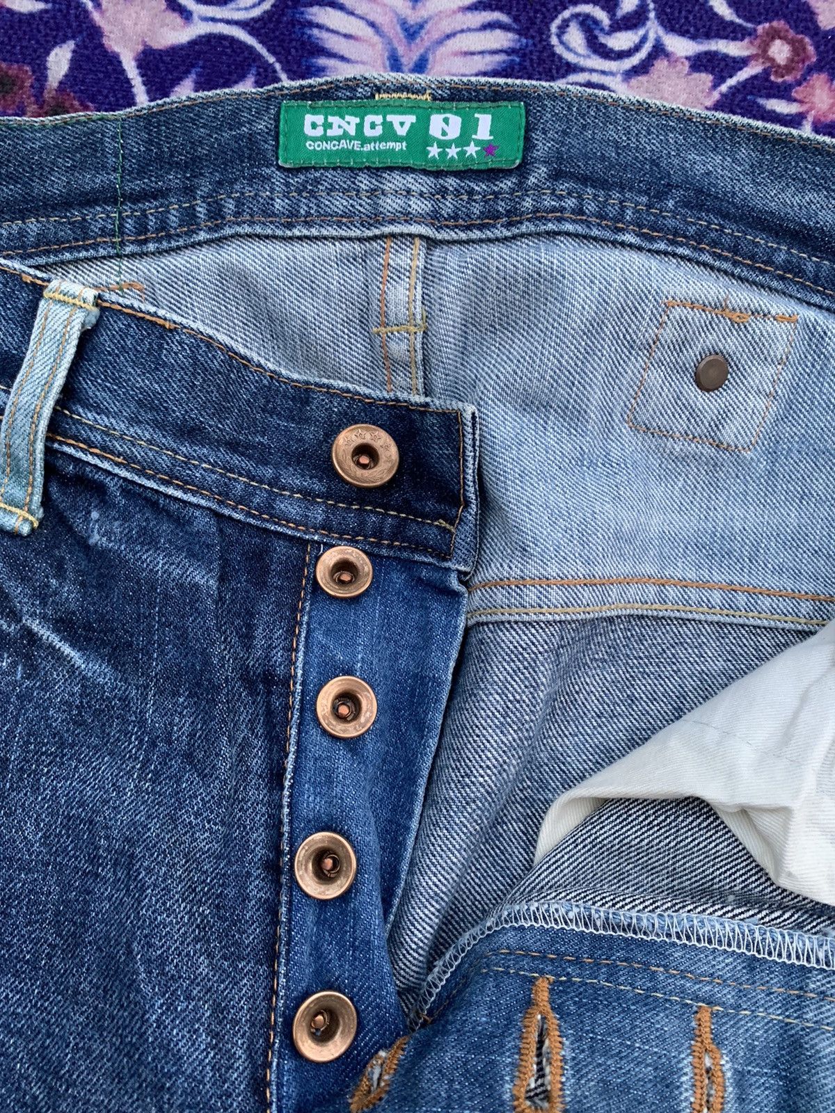 Other Concave Faded Distressed Denim Size US 32 / EU 48 - 5 Thumbnail