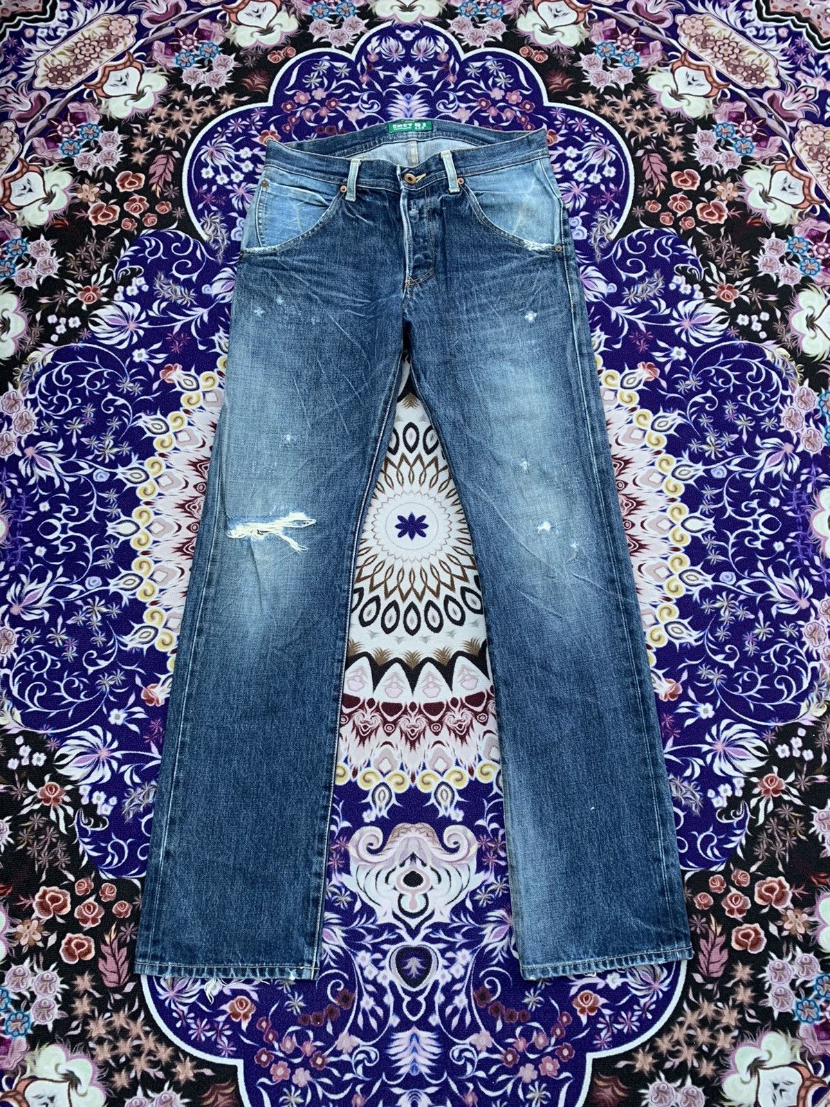 Other Concave Faded Distressed Denim Size US 32 / EU 48 - 1 Thumbnail