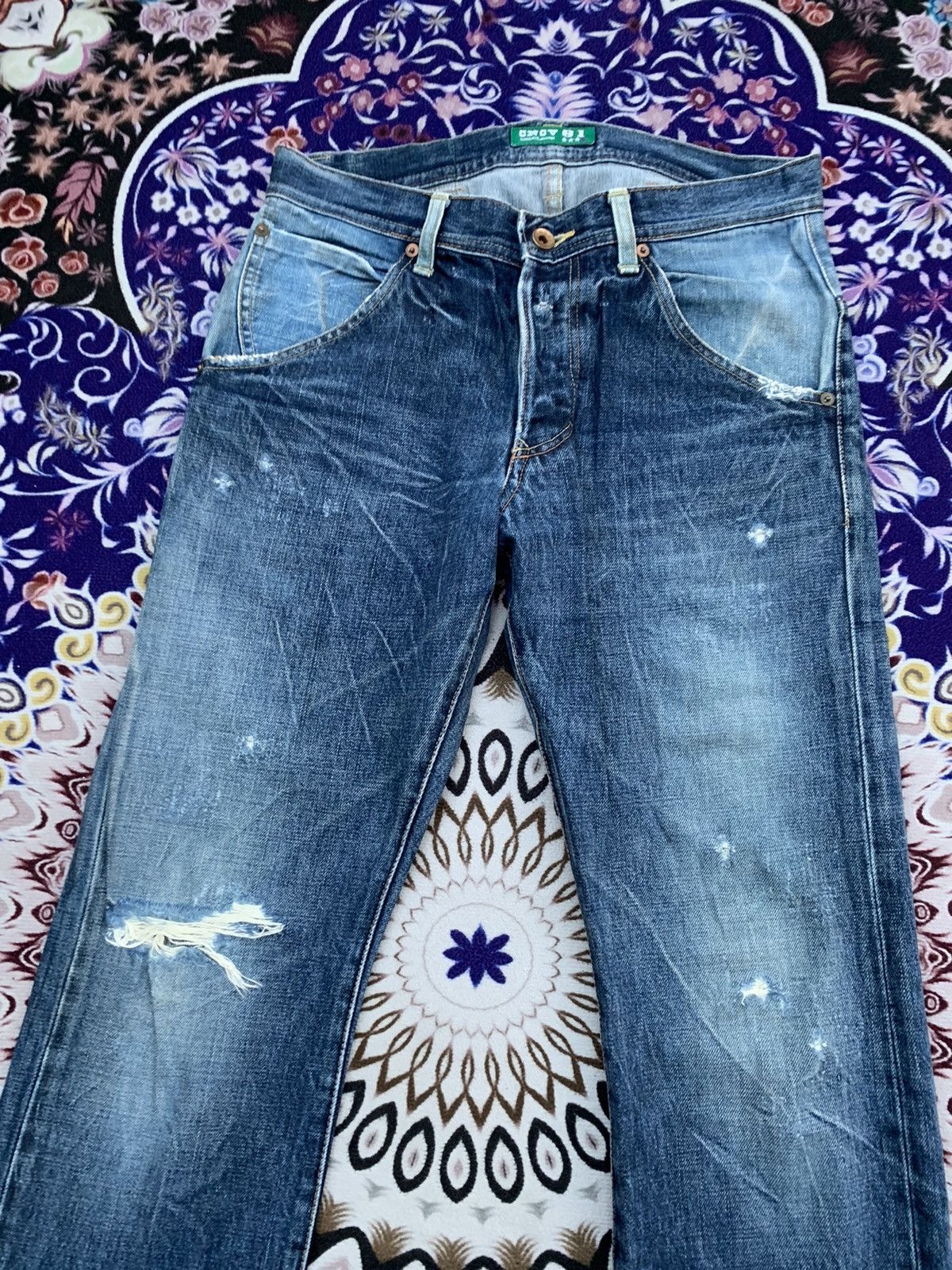 Other Concave Faded Distressed Denim Size US 32 / EU 48 - 4 Thumbnail
